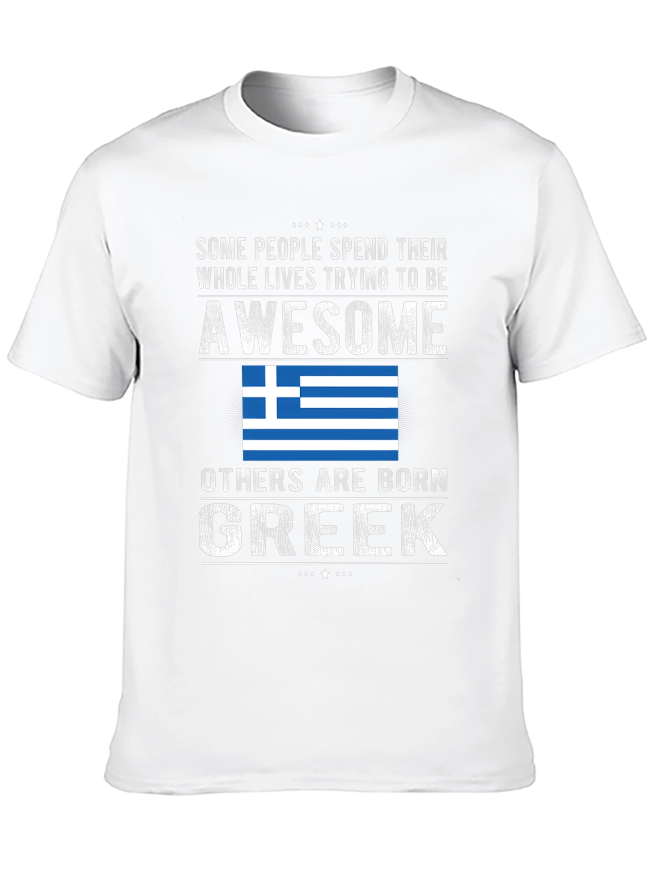 Born Greek T-Shirt - Awesome Tee