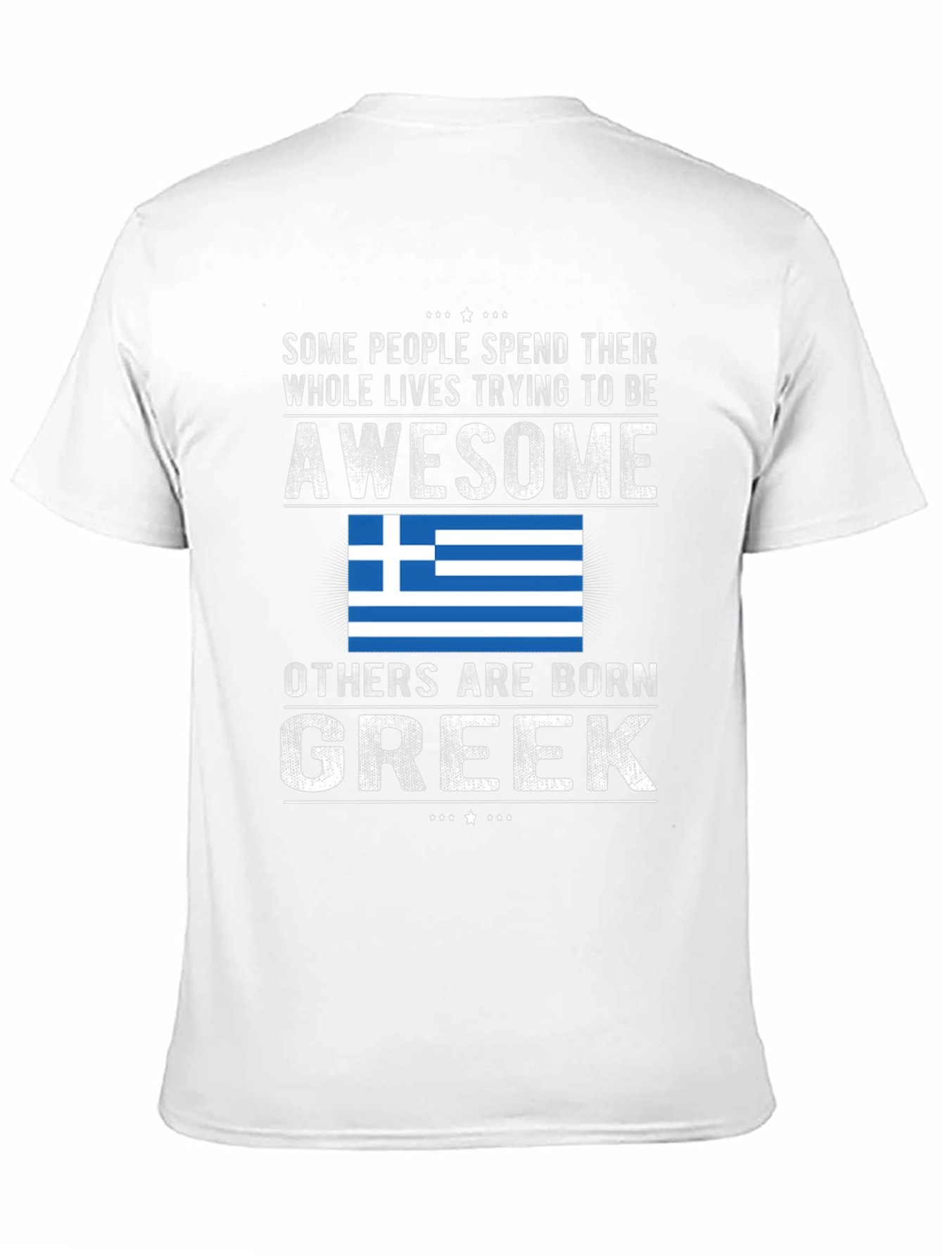Born Greek T-Shirt - Awesome Tee
