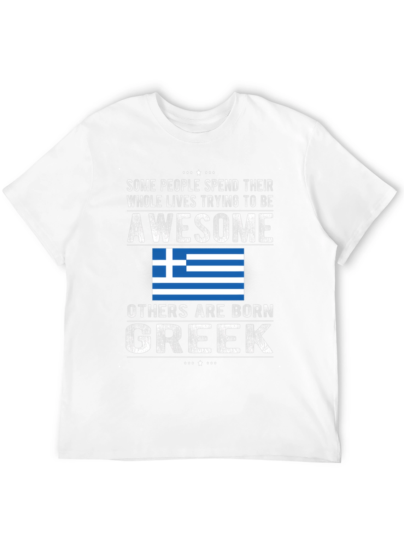 Born Greek T-Shirt - Awesome Tee