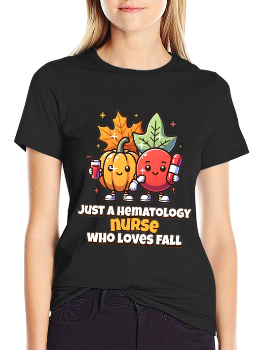 Hematology Nurse Fall T-Shirt