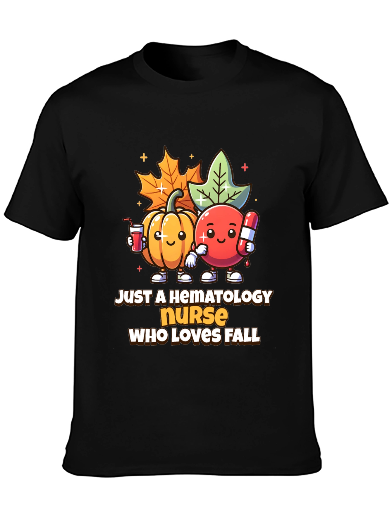 Hematology Nurse Fall T-Shirt