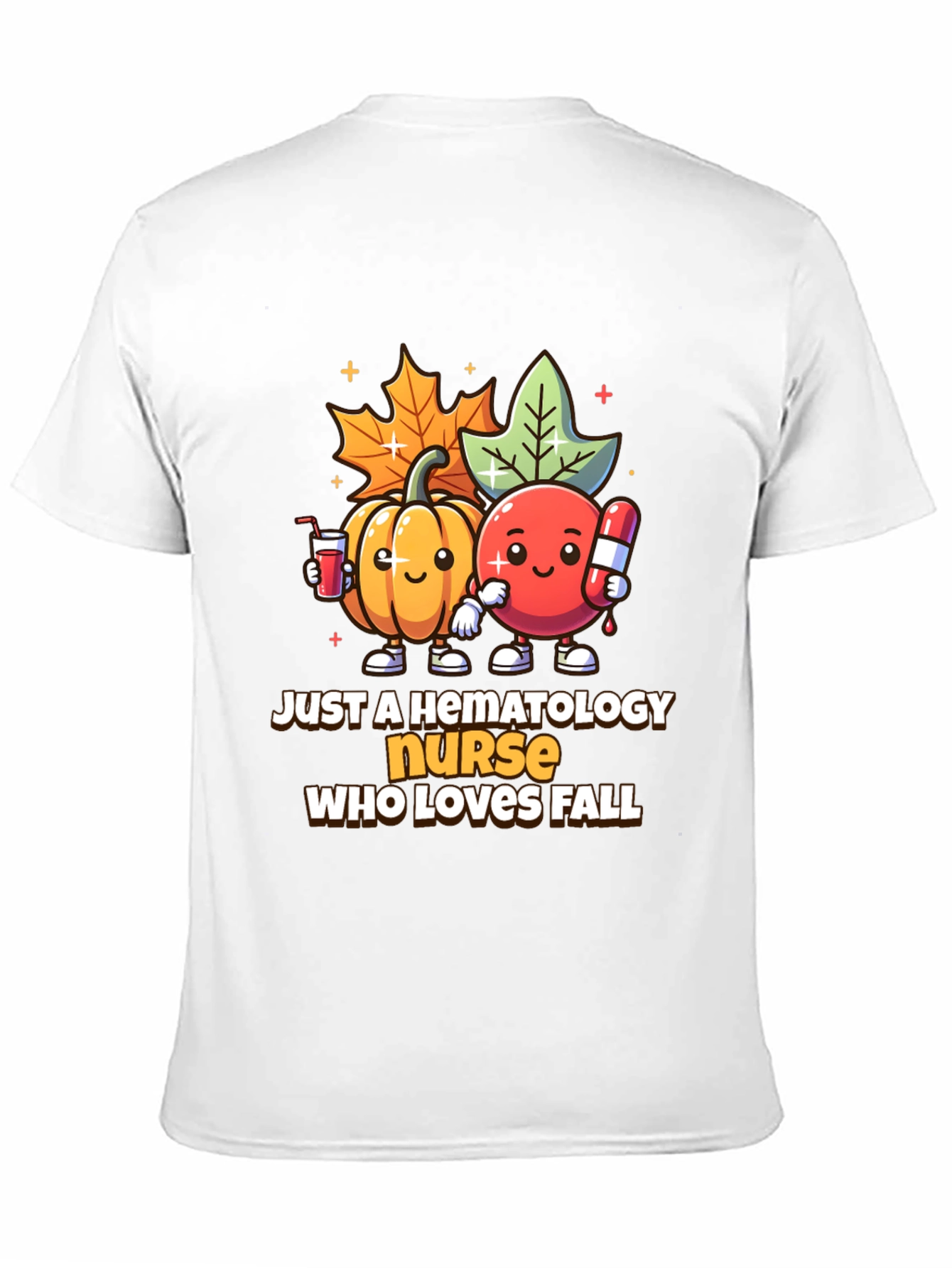 Hematology Nurse Fall T-Shirt