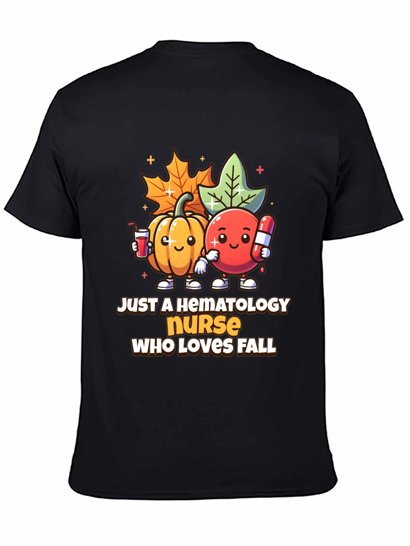 Hematology Nurse Fall T-Shirt