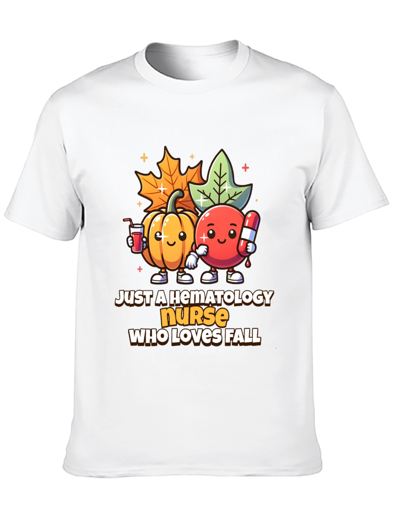 Hematology Nurse Fall T-Shirt