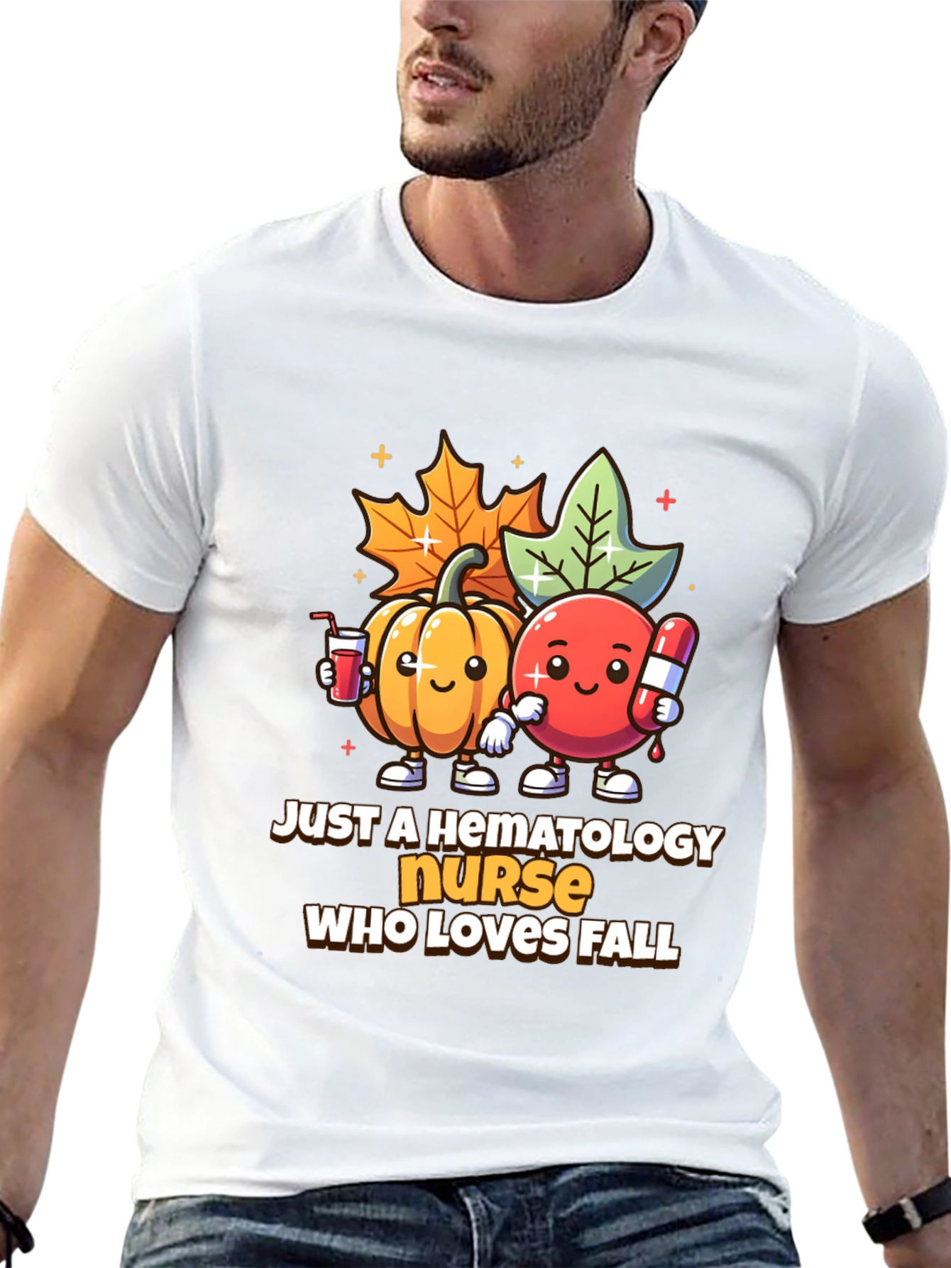Hematology Nurse Fall T-Shirt
