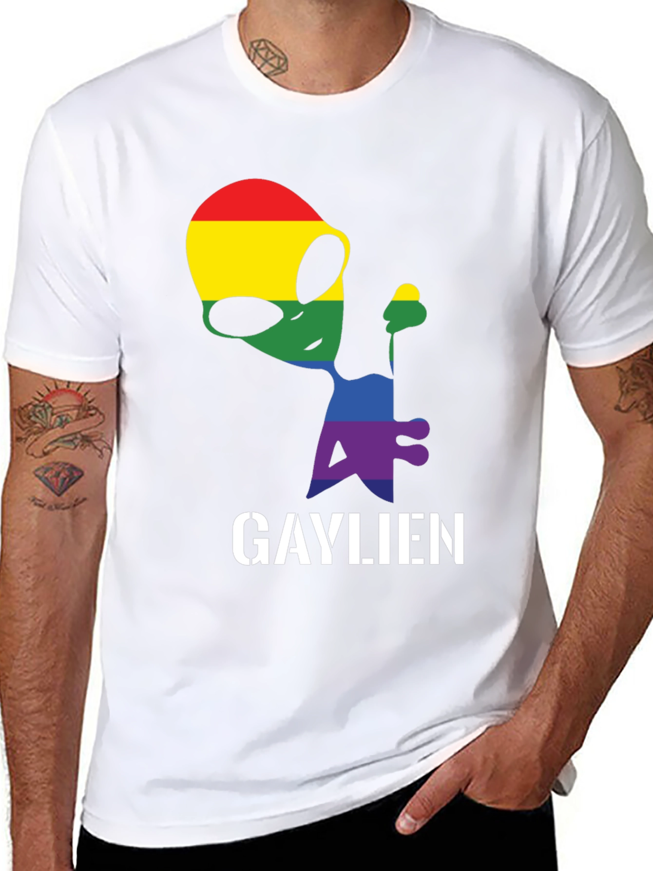 Gaylien T-Shirt - LGBTQ+ Pride Alien Tee