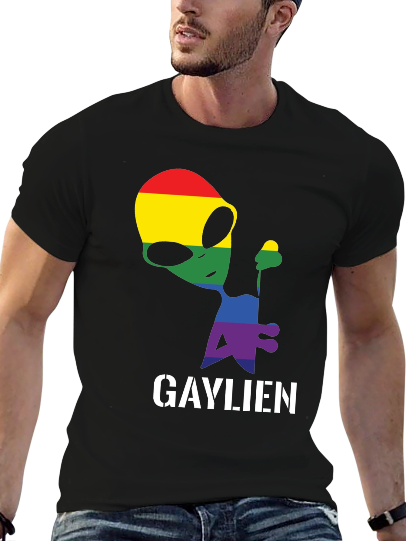 Gaylien T-Shirt - LGBTQ+ Pride Alien Tee