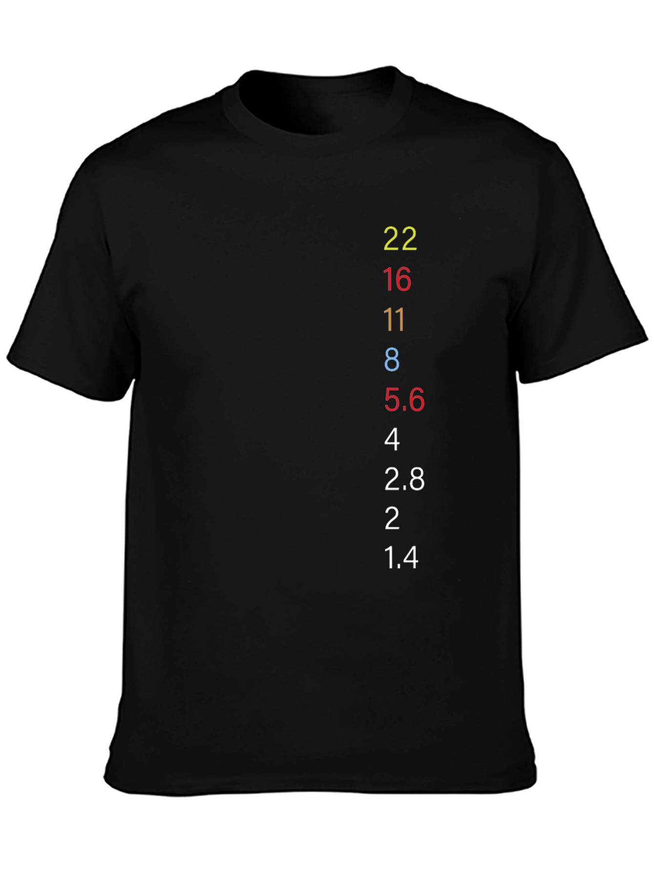 Aperture T-Shirt | Photography F-Stop Shirt