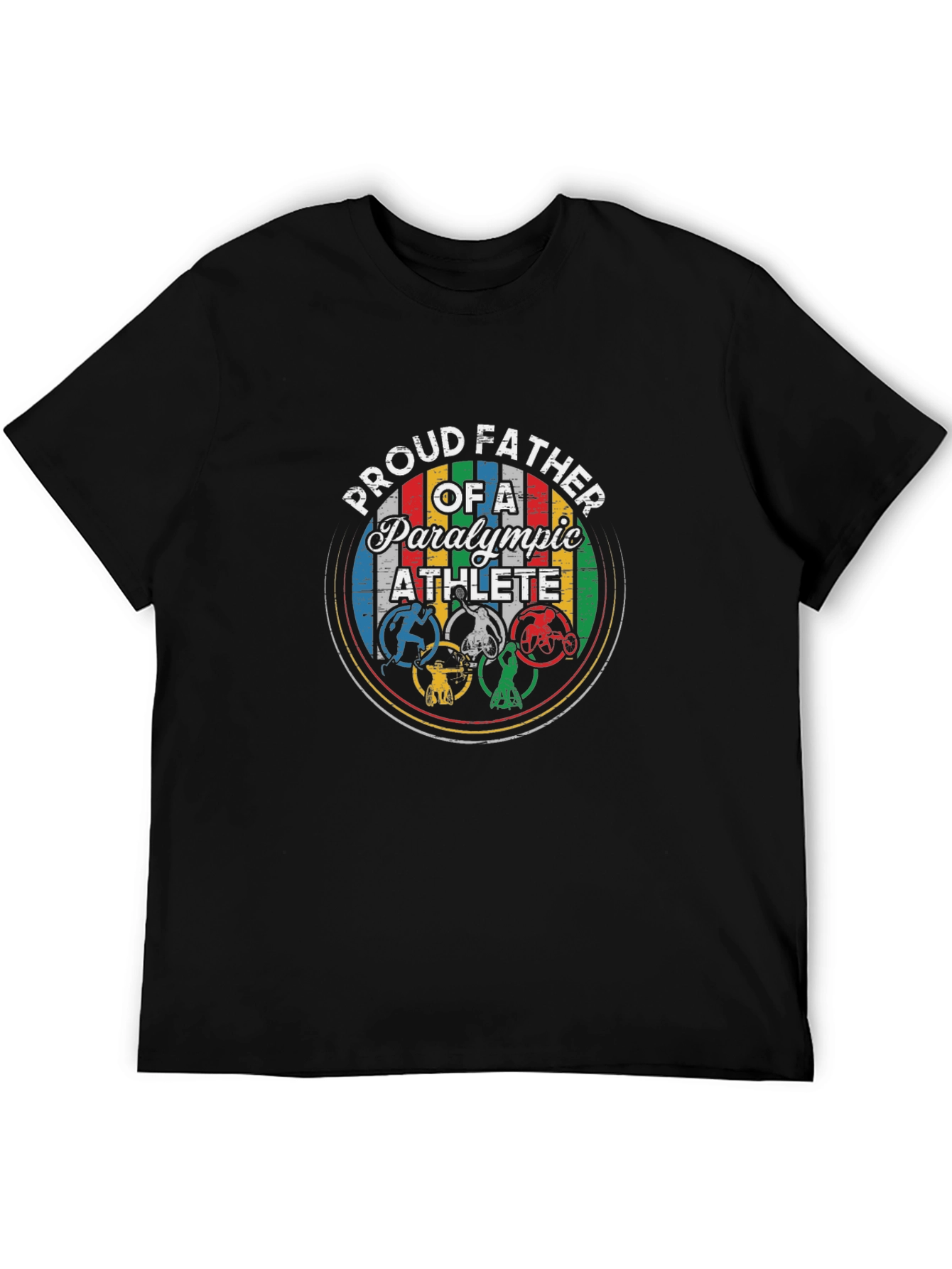 Proud Father of a Paralympic Athlete T-Shirt