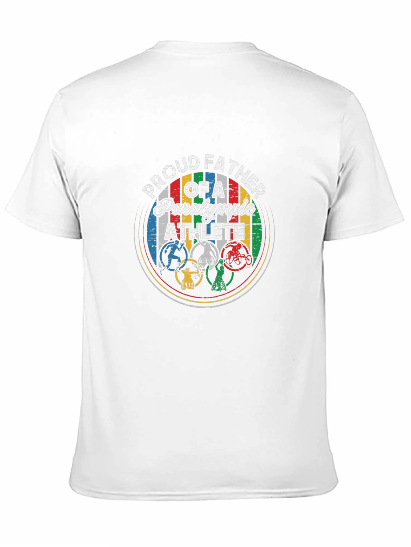 Proud Father of a Paralympic Athlete T-Shirt