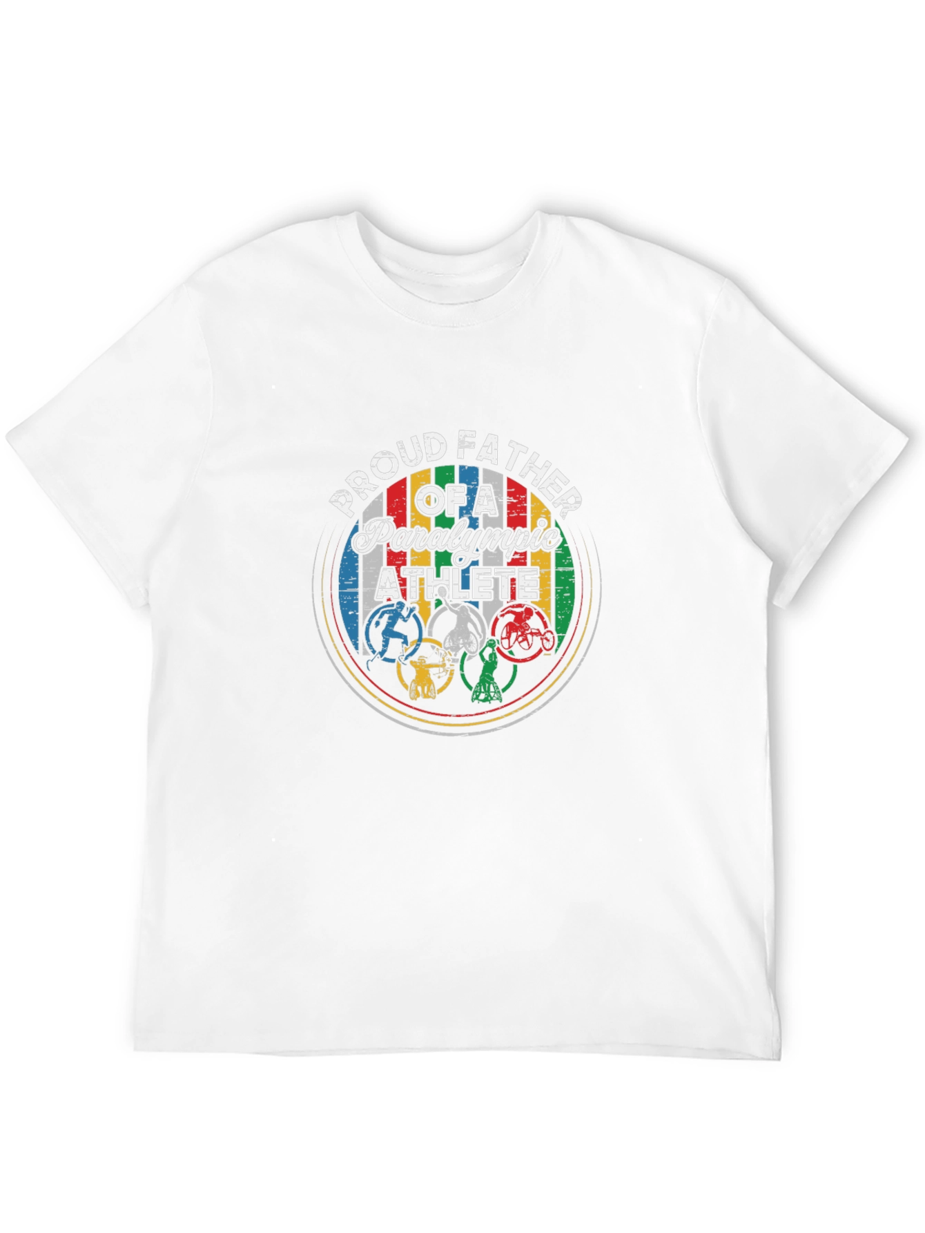 Proud Father of a Paralympic Athlete T-Shirt