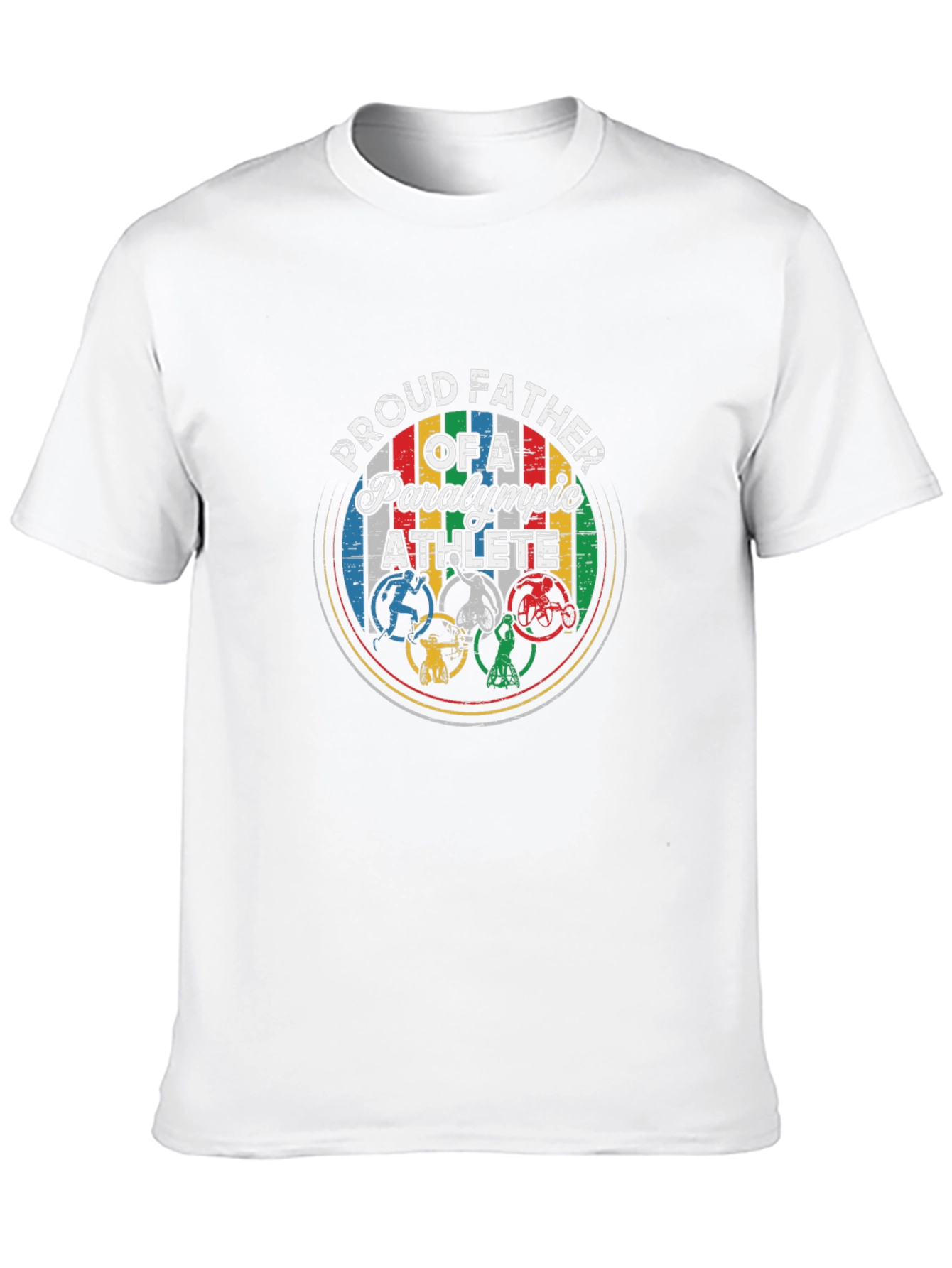 Proud Father of a Paralympic Athlete T-Shirt