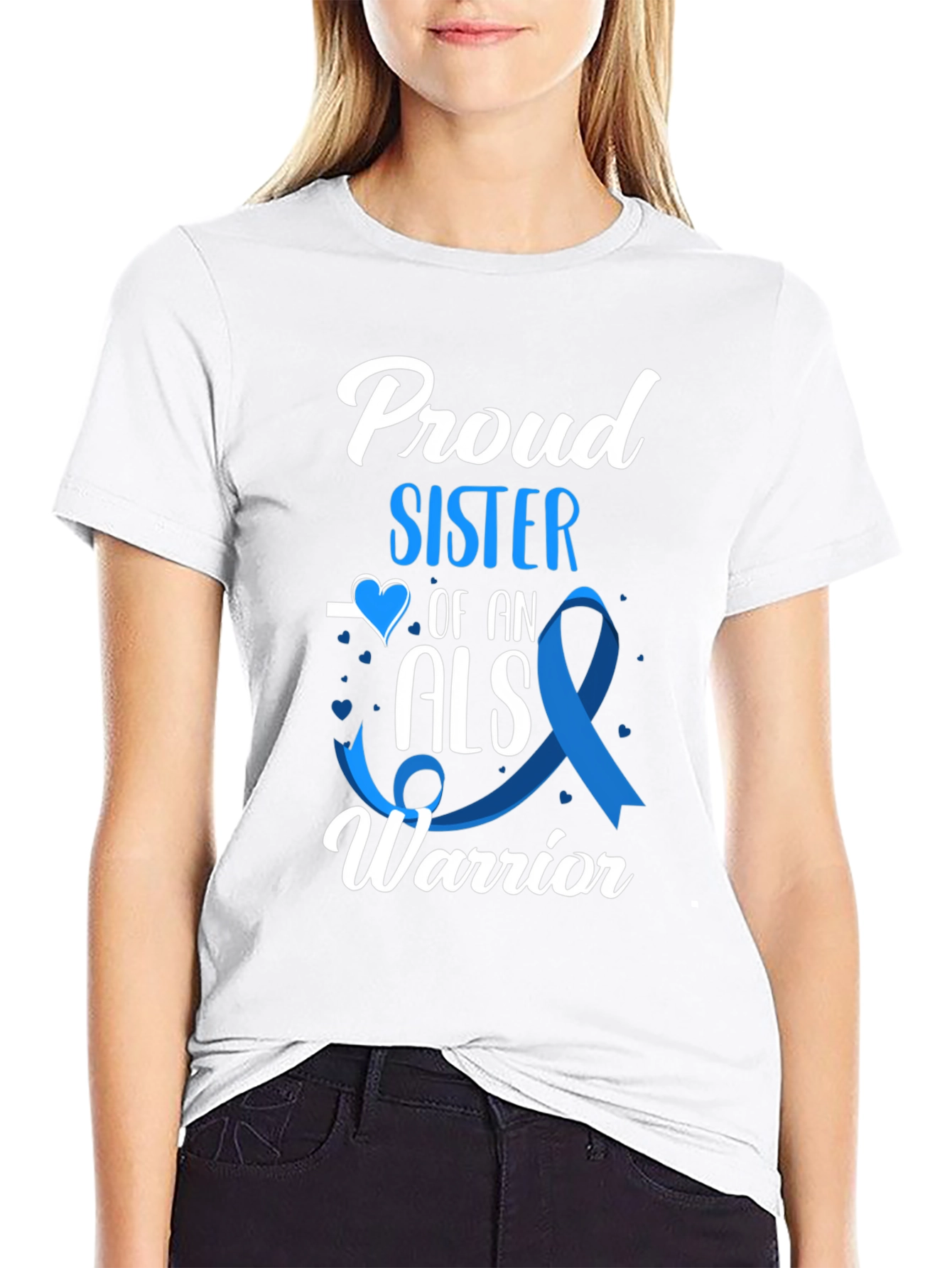 Proud Sister ALS Warrior T-Shirt
