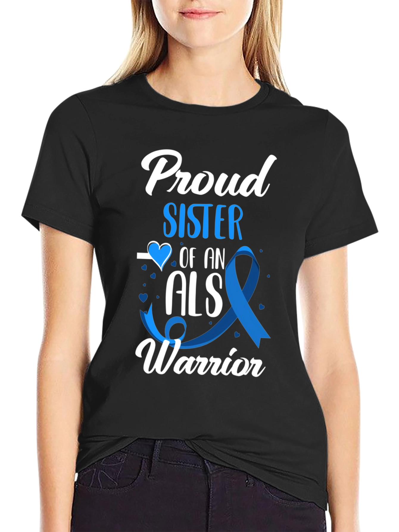 Proud Sister ALS Warrior T-Shirt