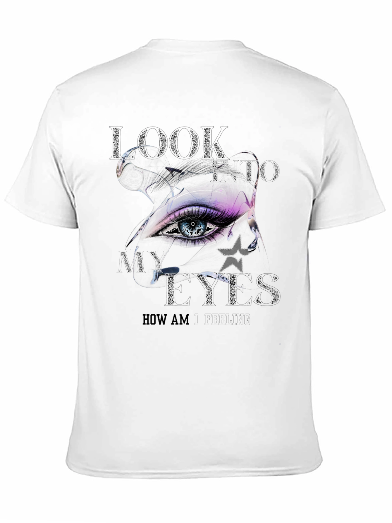 Eye Graphic T-Shirt - Look Into My Eyes Tee