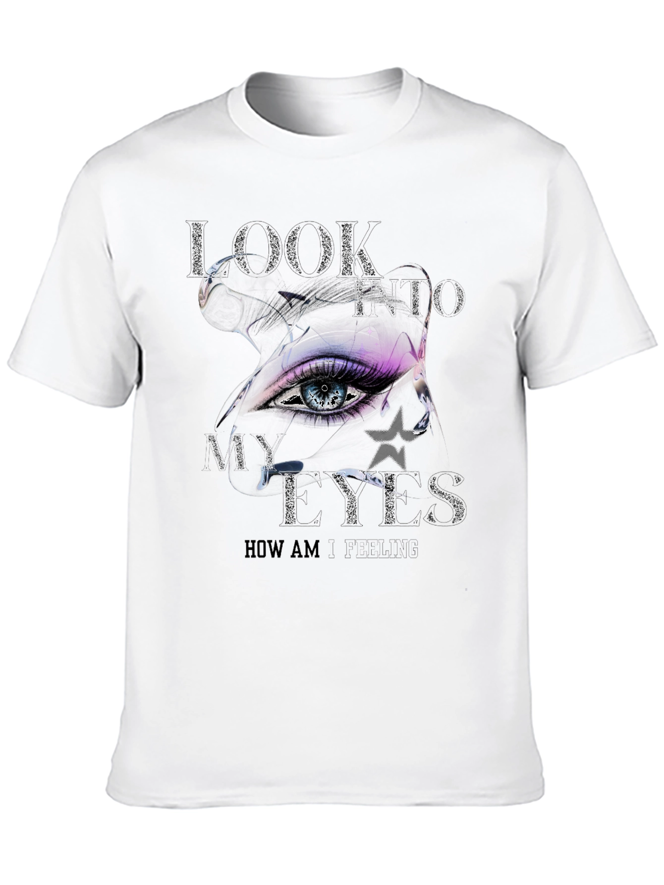 Eye Graphic T-Shirt - Look Into My Eyes Tee