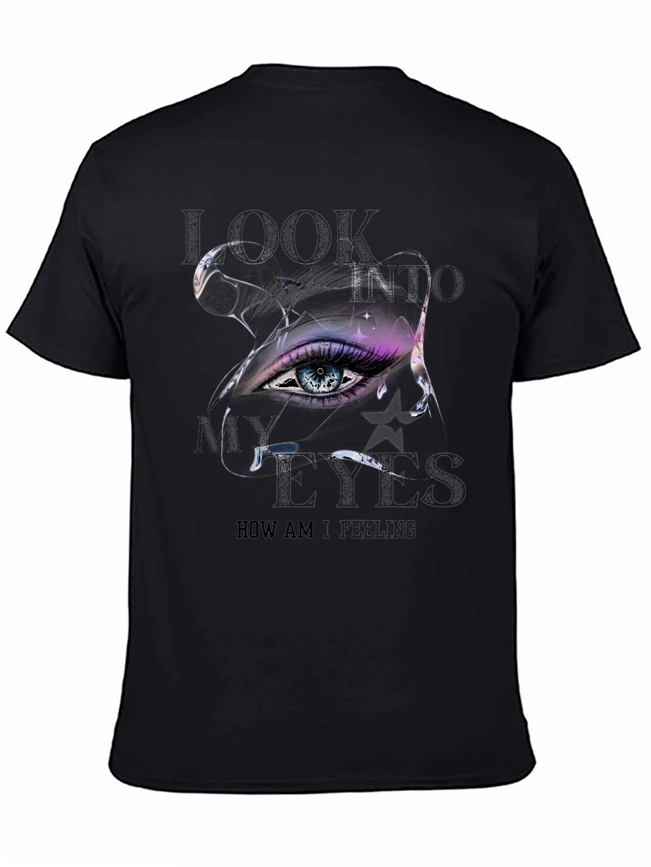 Eye Graphic T-Shirt - Look Into My Eyes Tee