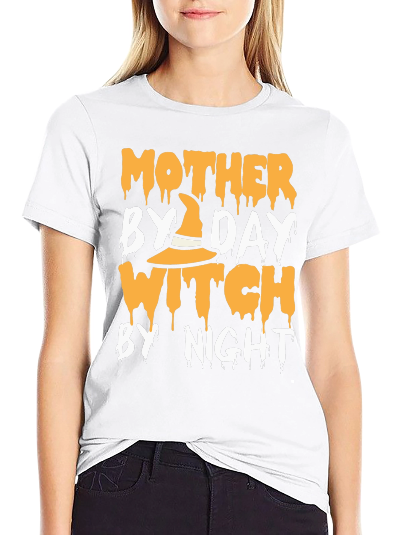 Mother By Day Witch By Night Halloween T-Shirt