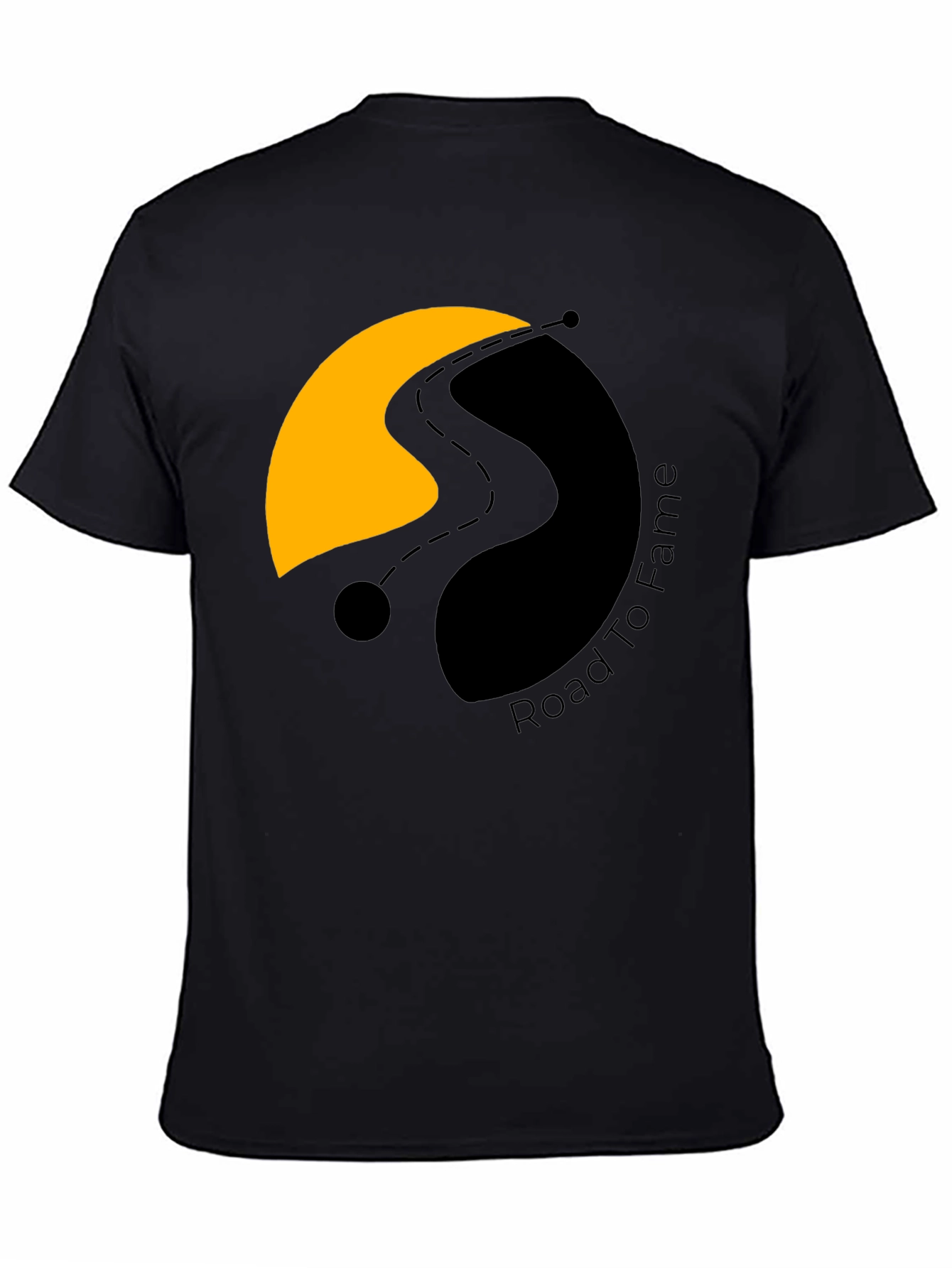 Road To Fame Black T-Shirt