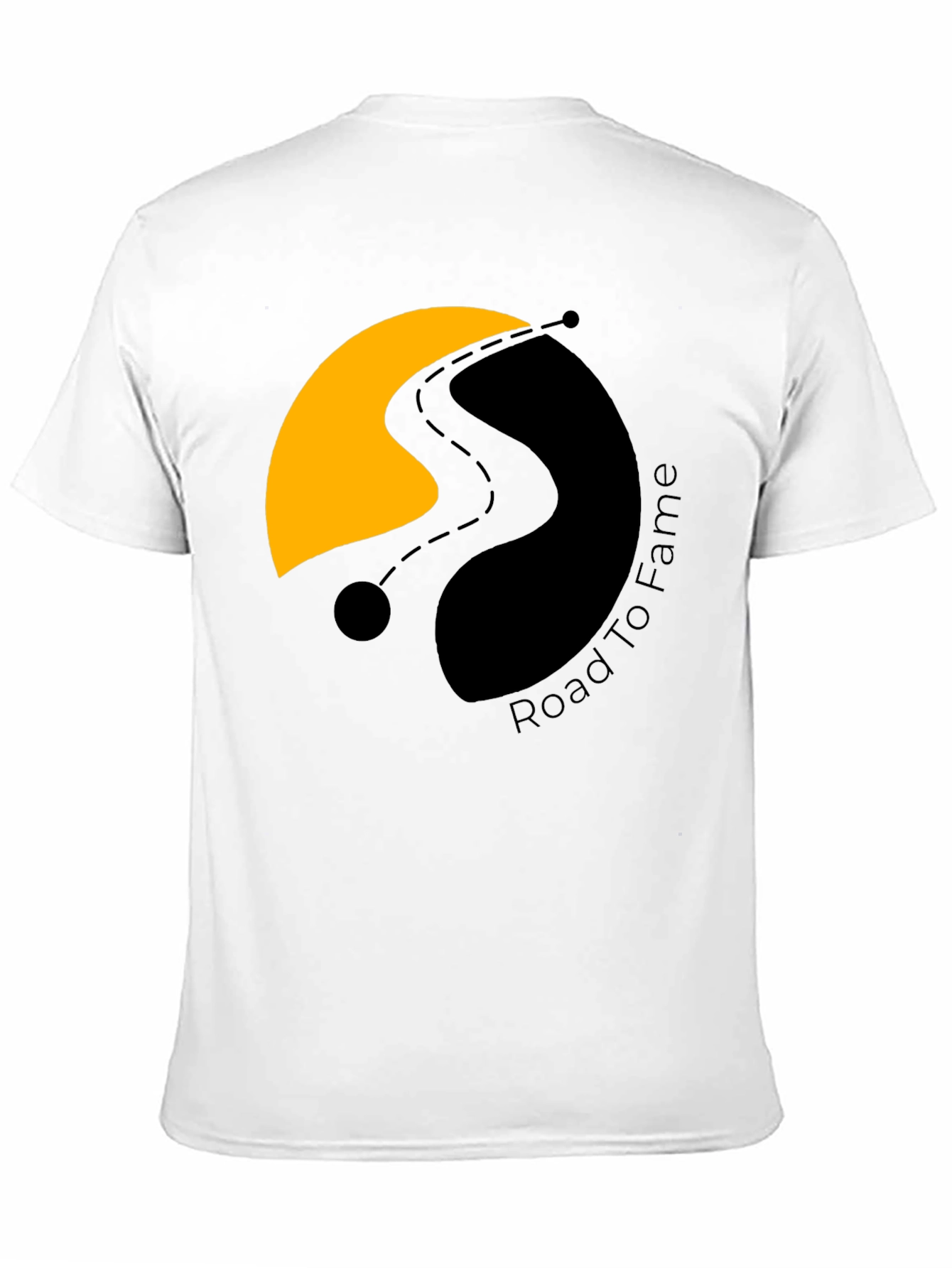 Road To Fame Black T-Shirt