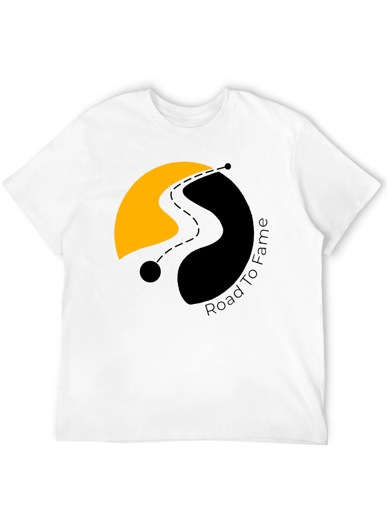 Road To Fame Black T-Shirt