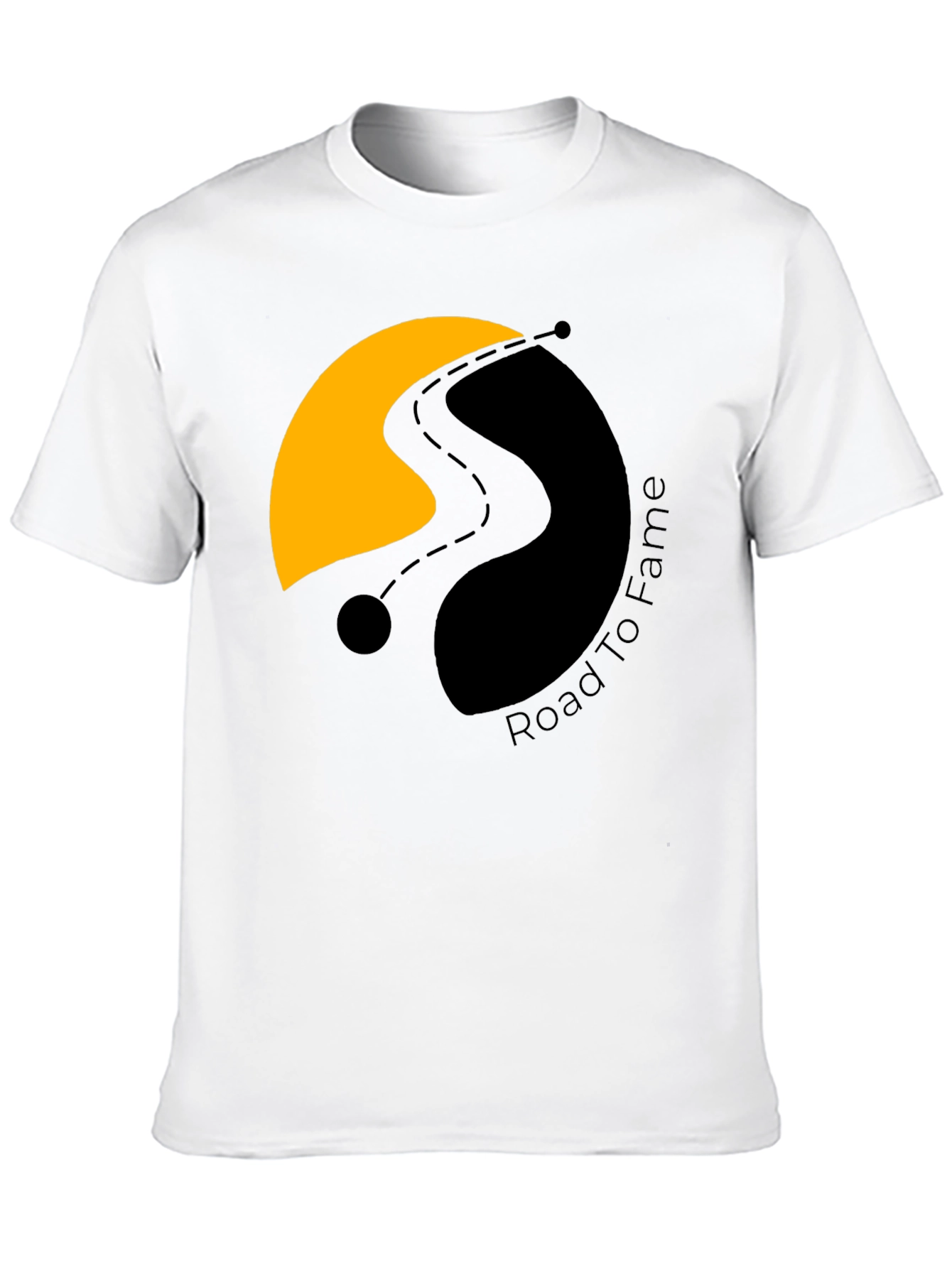 Road To Fame Black T-Shirt