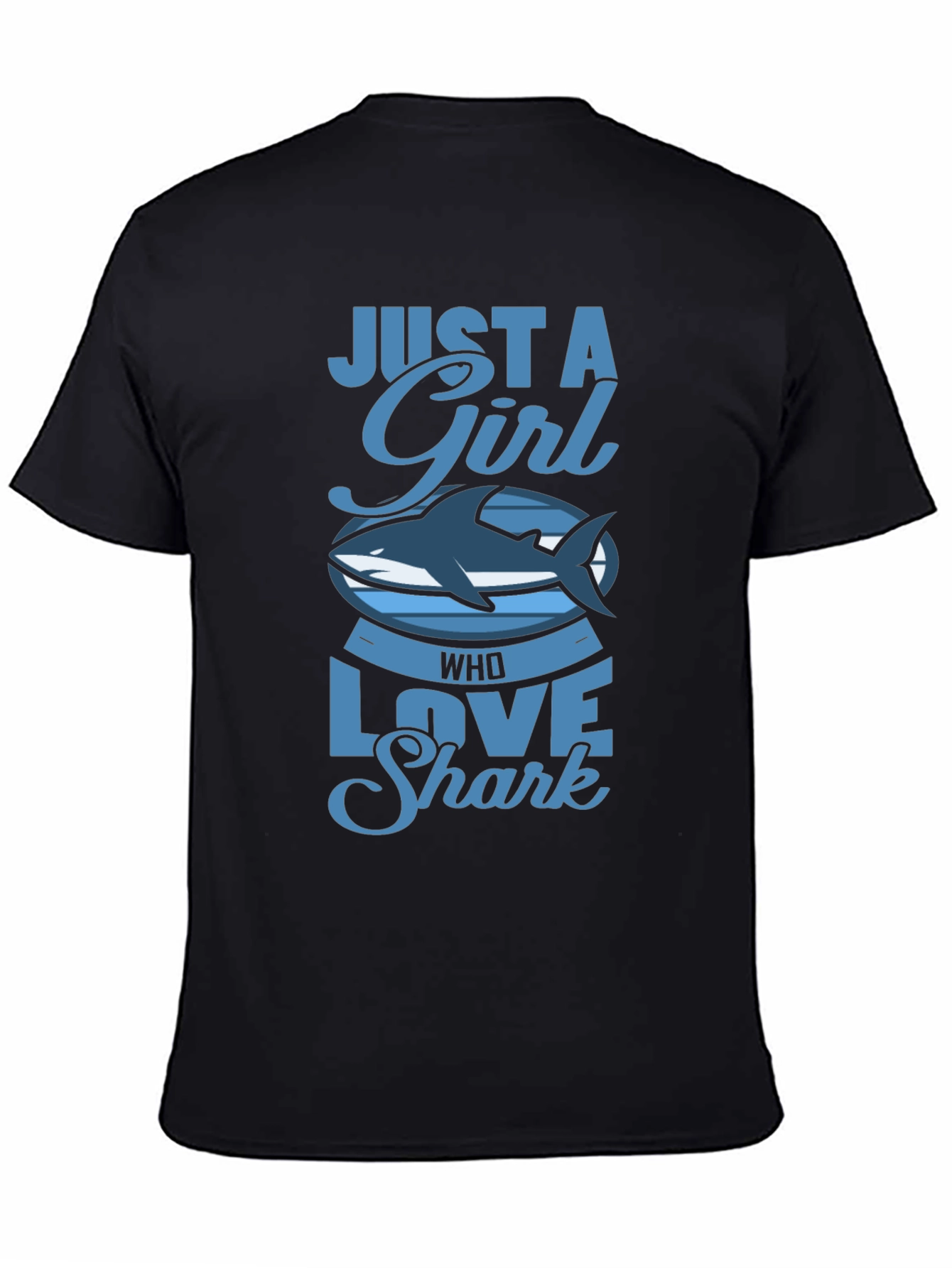 Just A Girl Who Loves Sharks T-Shirt