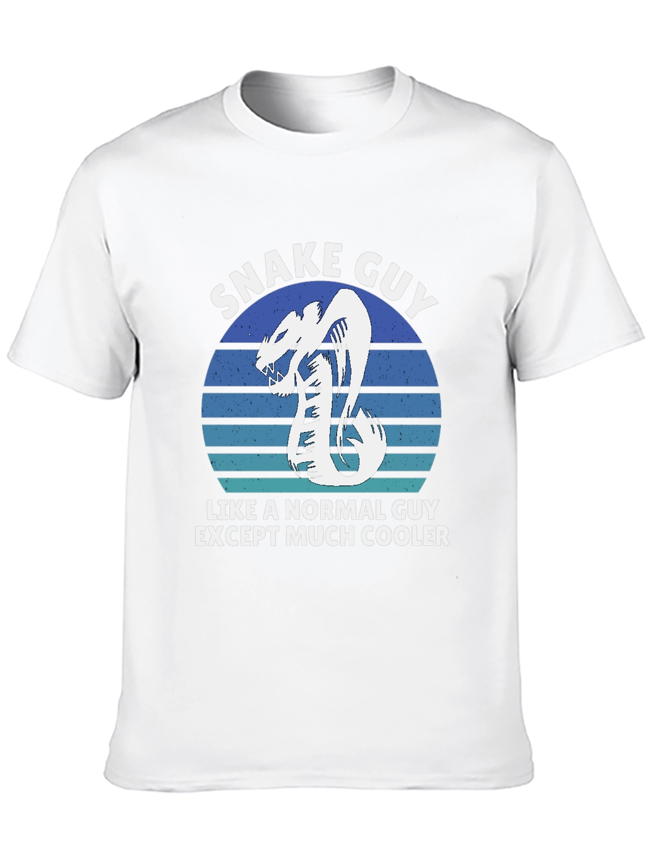Snake Guy T-Shirt - Much Cooler Than Normal