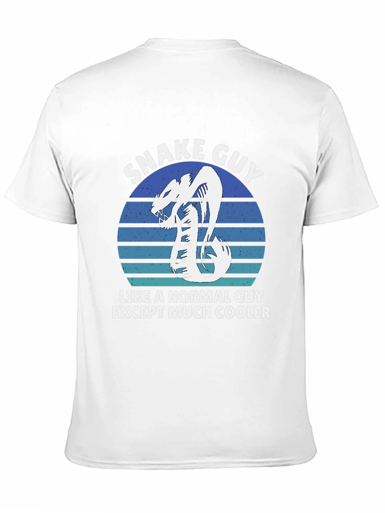 Snake Guy T-Shirt - Much Cooler Than Normal