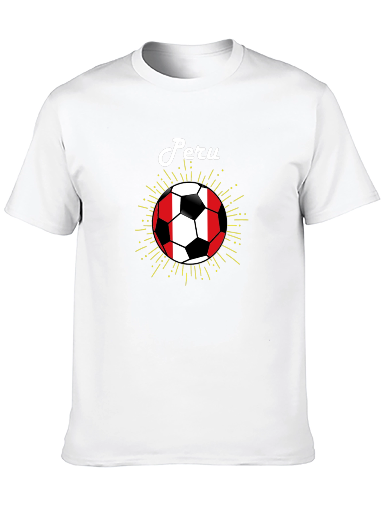 Peru Soccer Flag T-Shirt