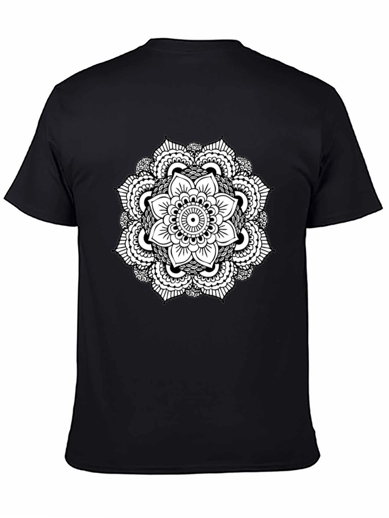 Black Mandala Graphic Tee