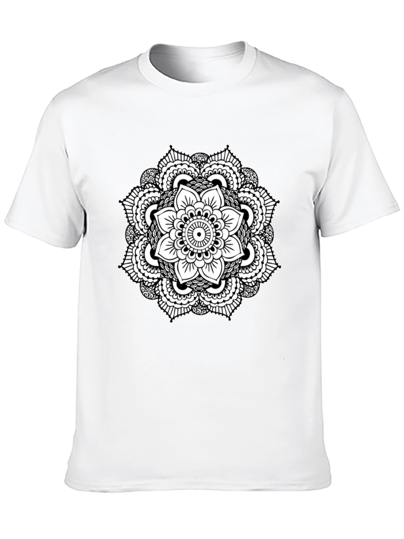 Black Mandala Graphic Tee
