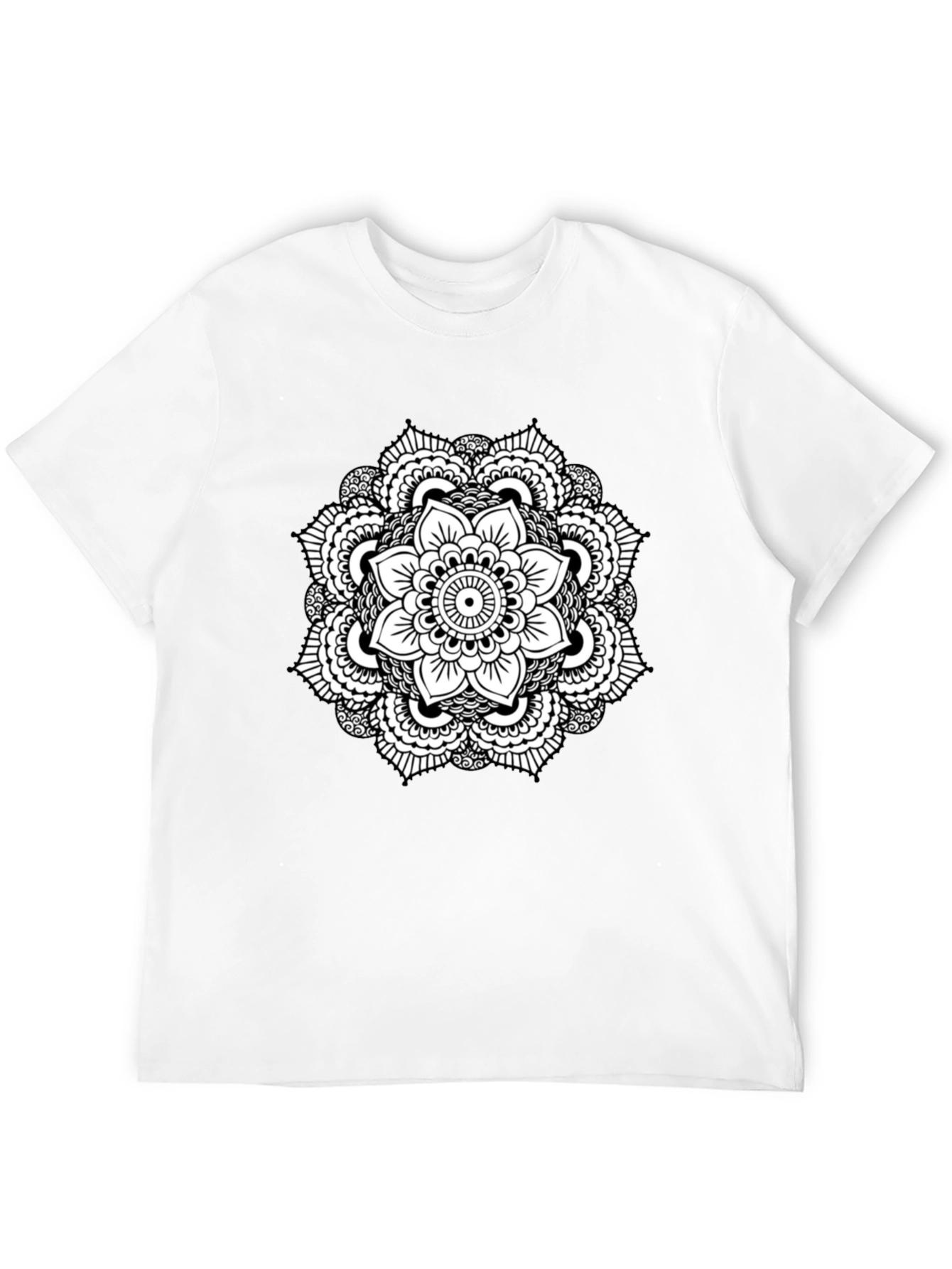 Black Mandala Graphic Tee