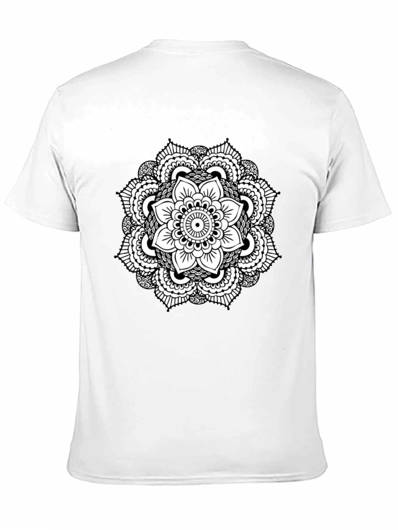 Black Mandala Graphic Tee