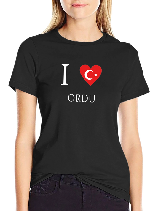I Love Ordu Turkey T-Shirt
