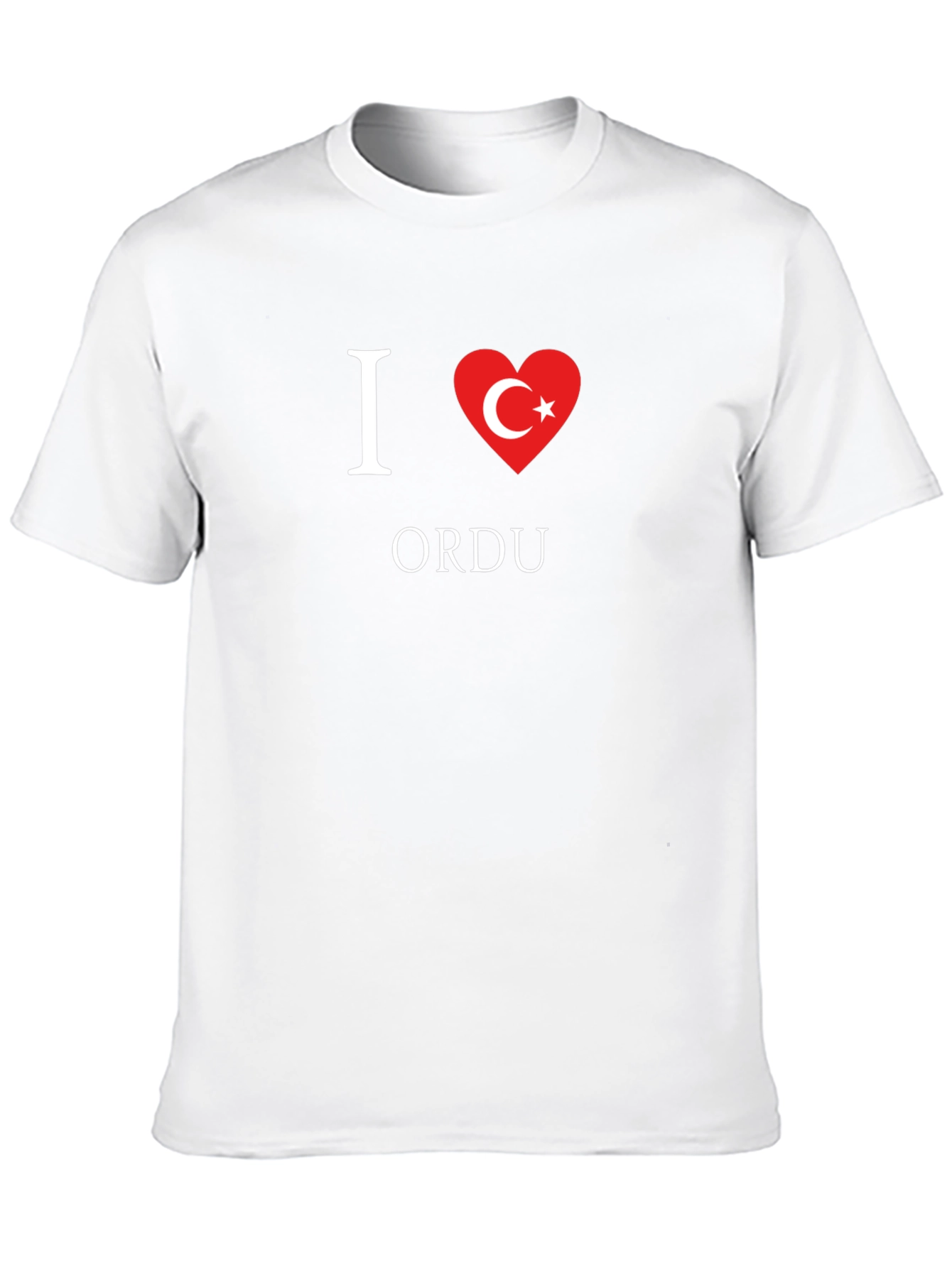 I Love Ordu Turkey T-Shirt