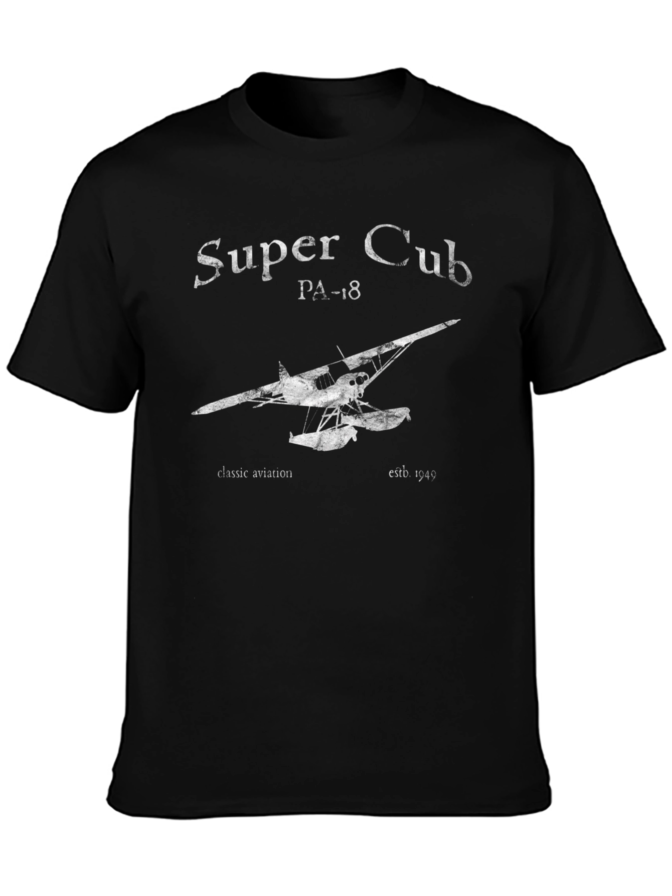 Super Cub PA-18 T-Shirt - Classic Aviation Tee