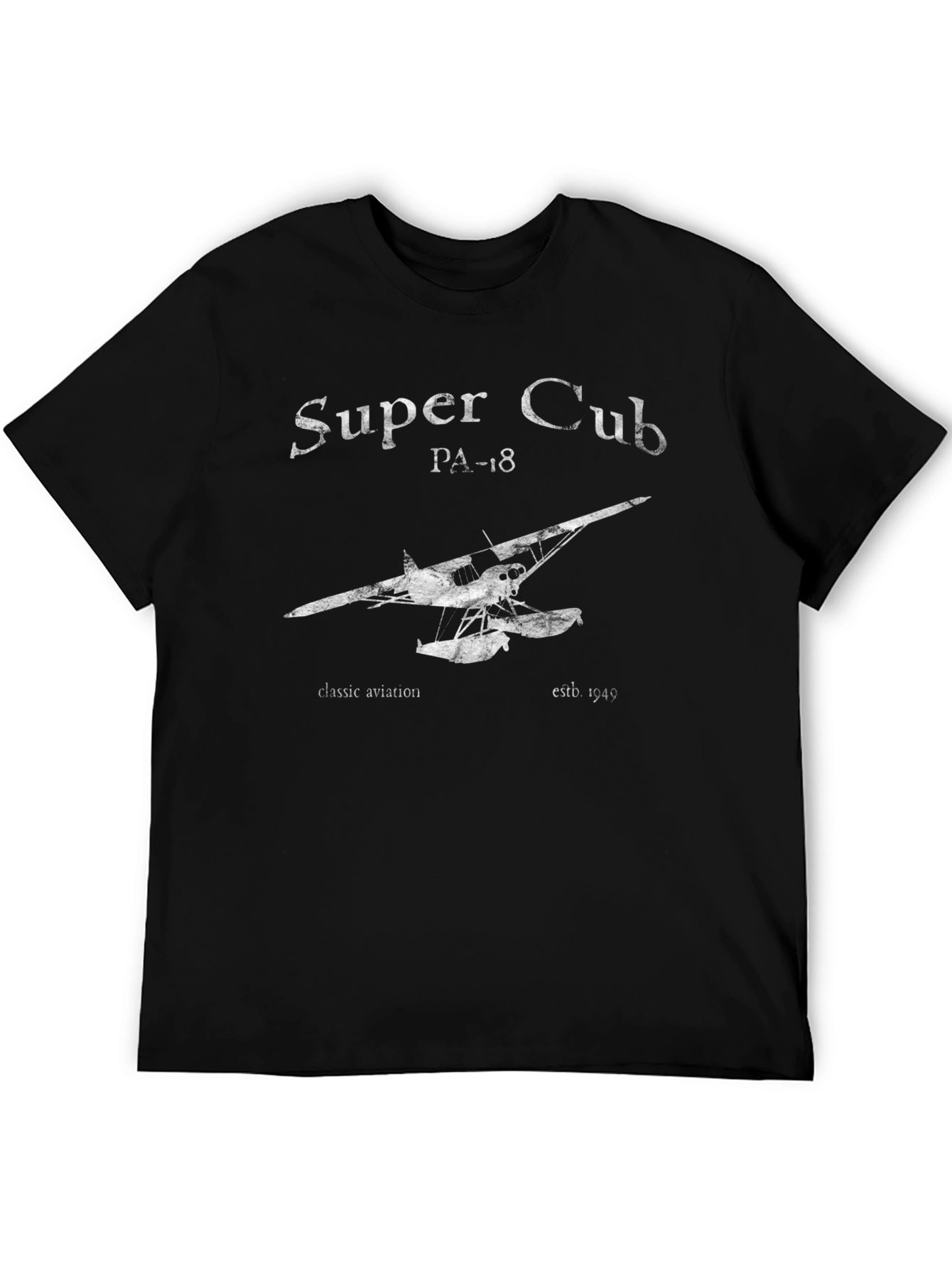Super Cub PA-18 T-Shirt - Classic Aviation Tee