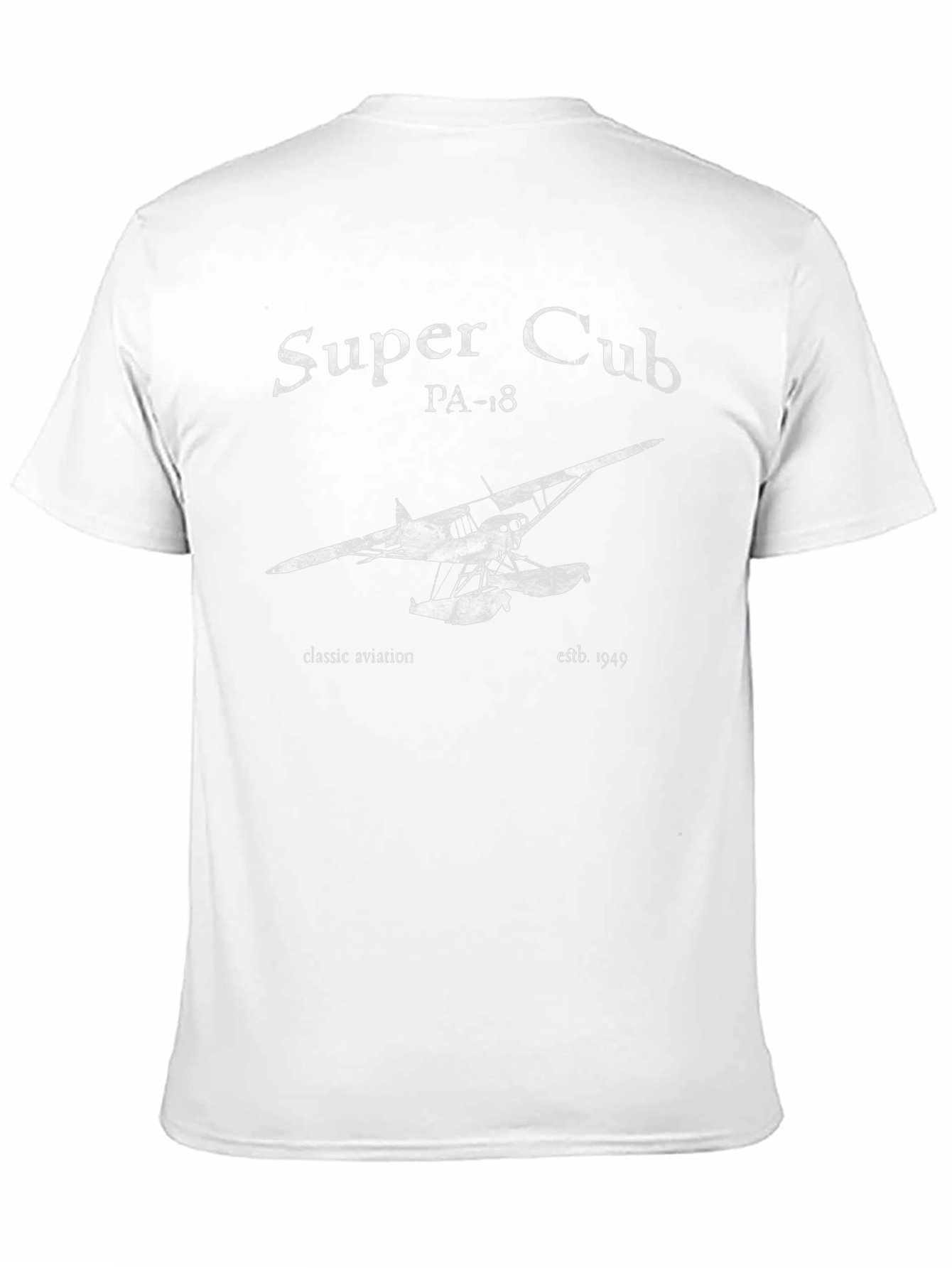 Super Cub PA-18 T-Shirt - Classic Aviation Tee