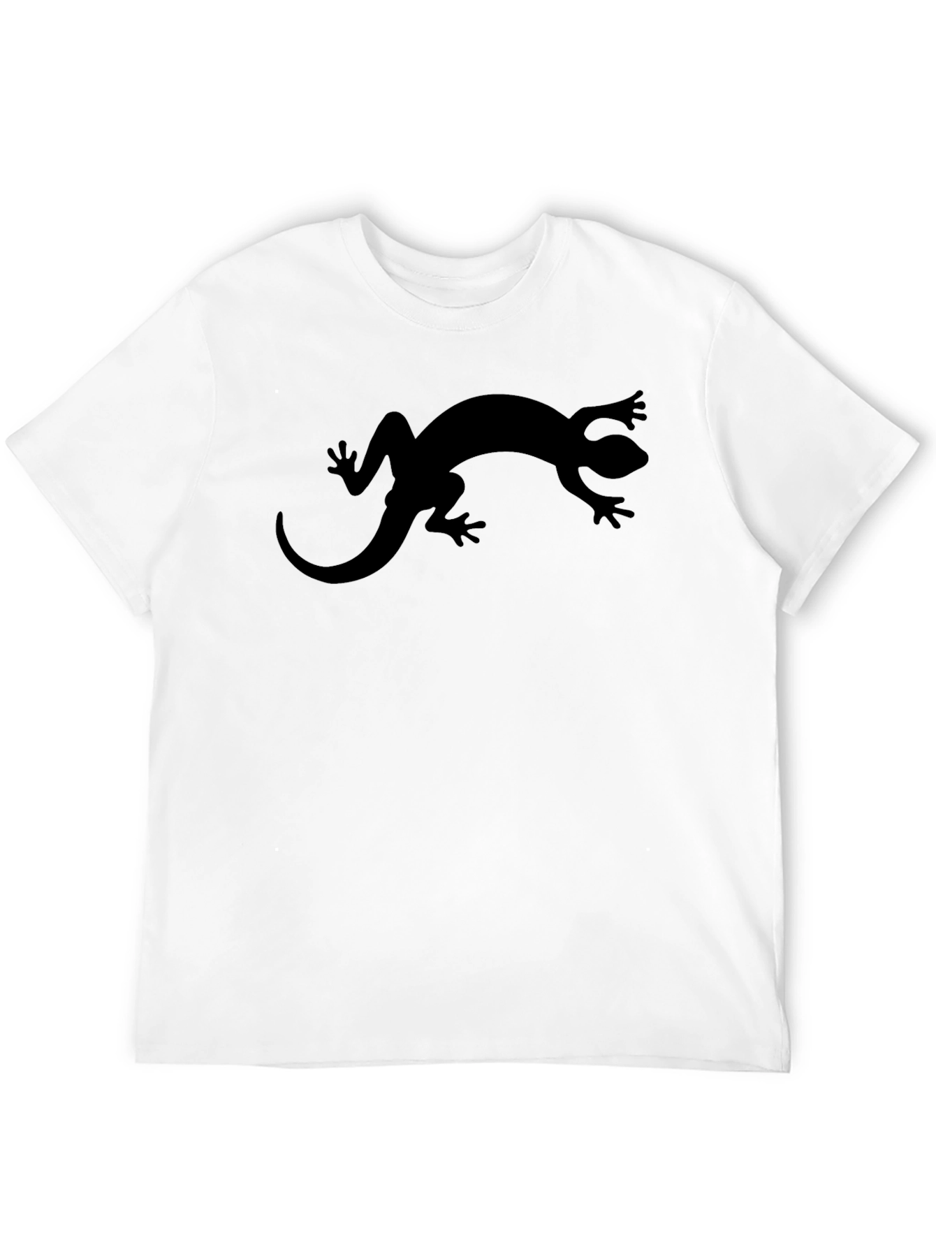 Black Lizard Graphic T-Shirt for Men