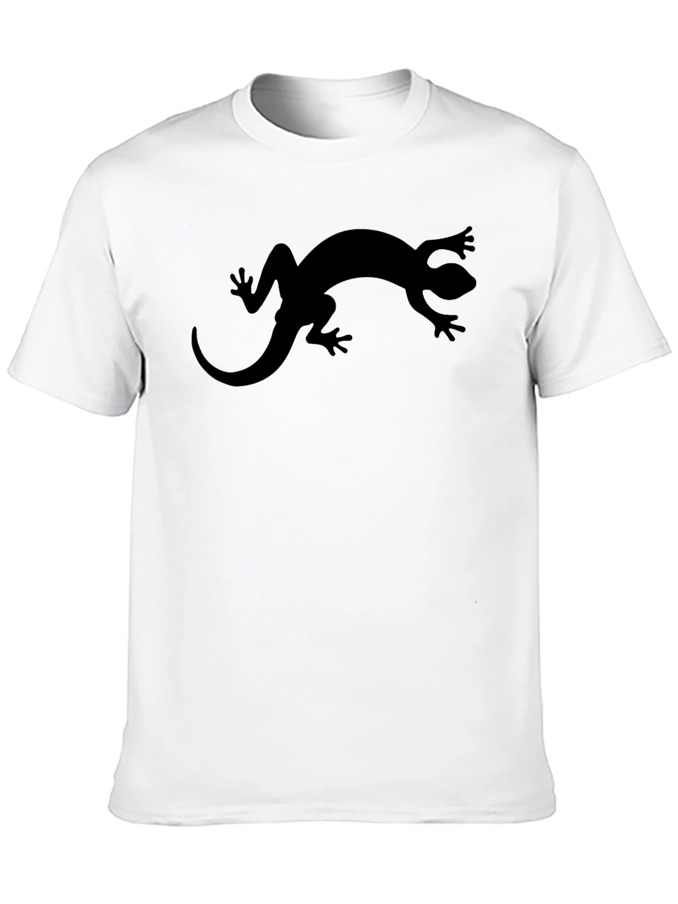 Black Lizard Graphic T-Shirt for Men