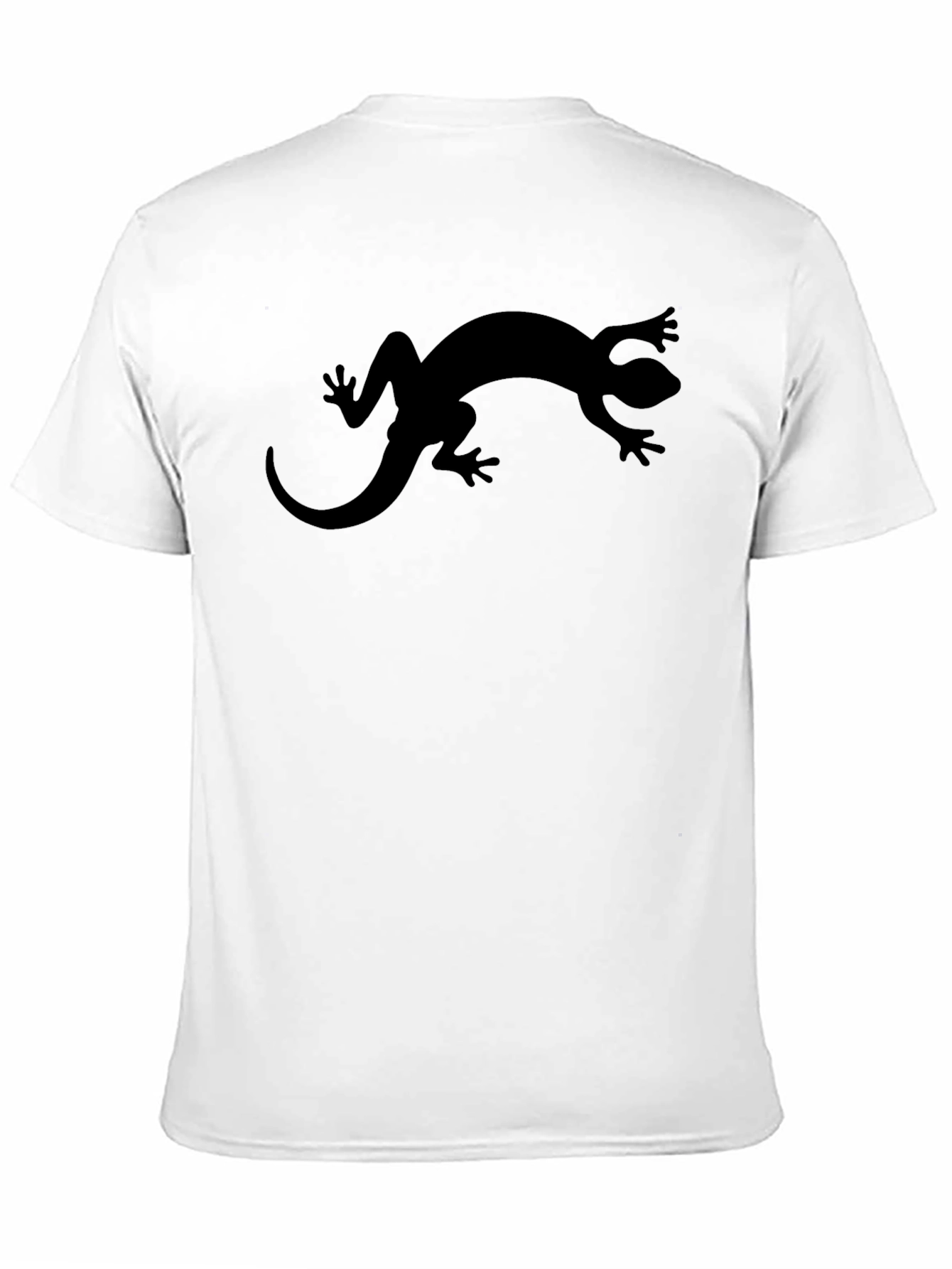 Black Lizard Graphic T-Shirt for Men