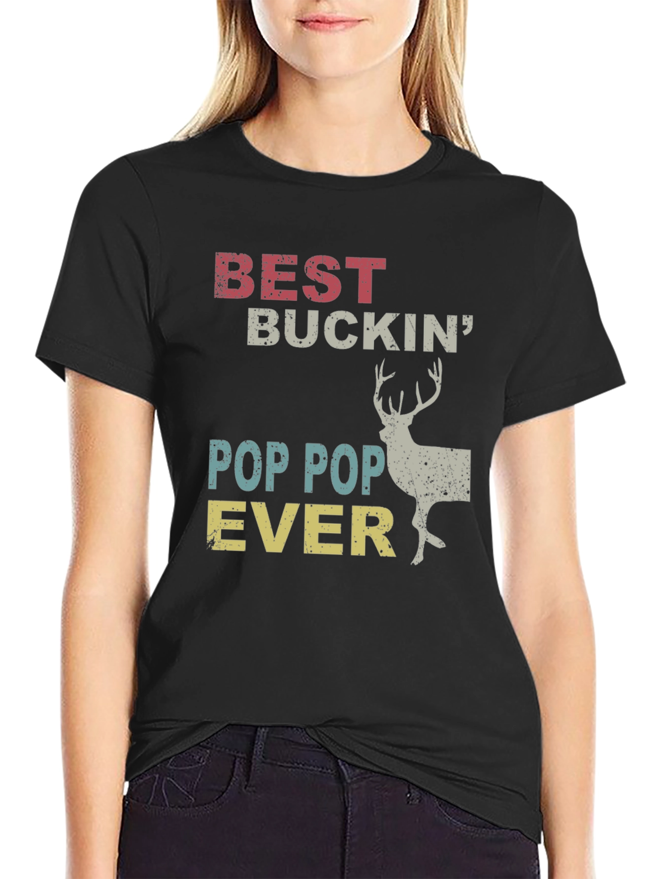 Best Buckin Pop Pop Ever T-Shirt