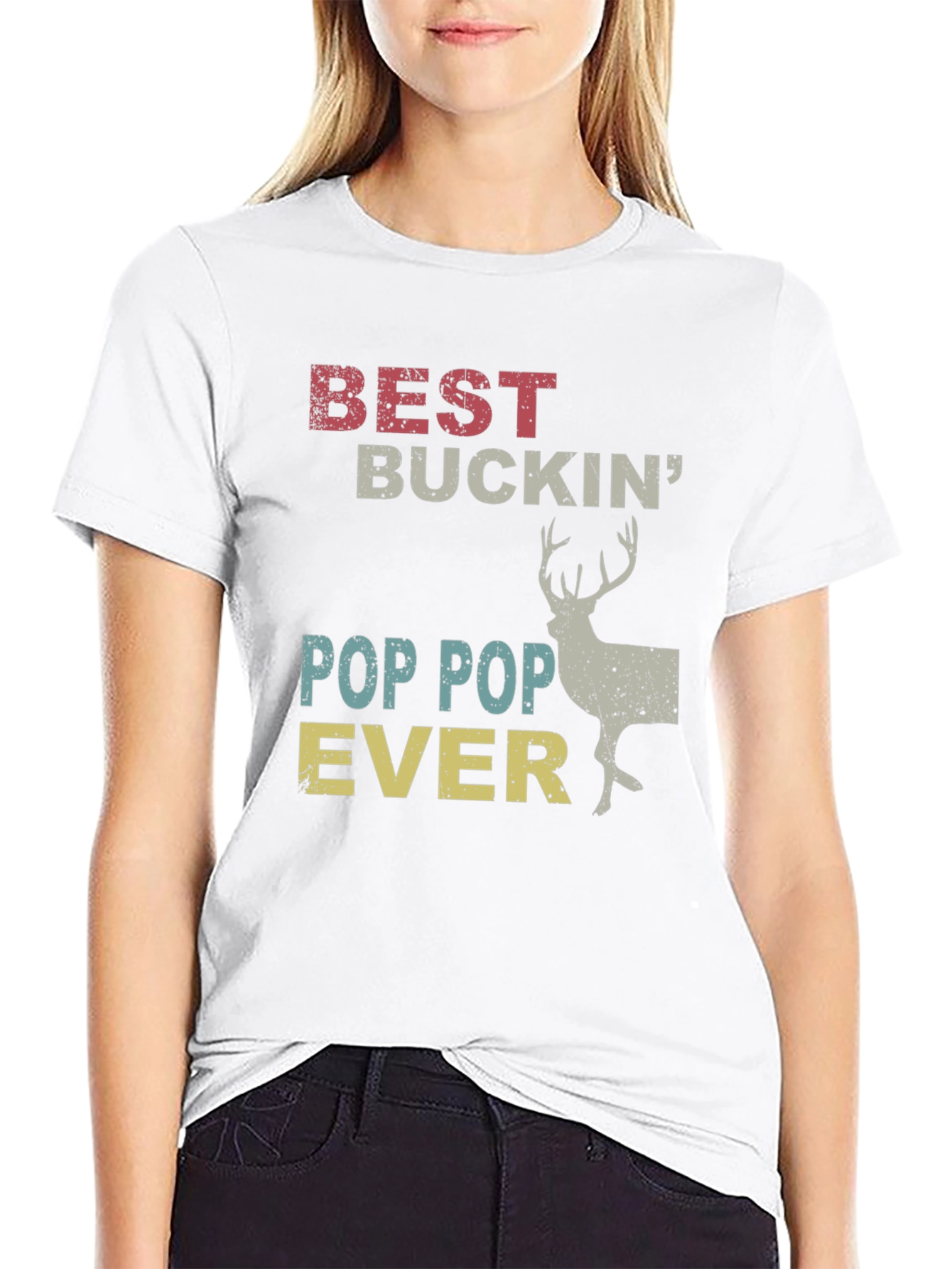 Best Buckin Pop Pop Ever T-Shirt