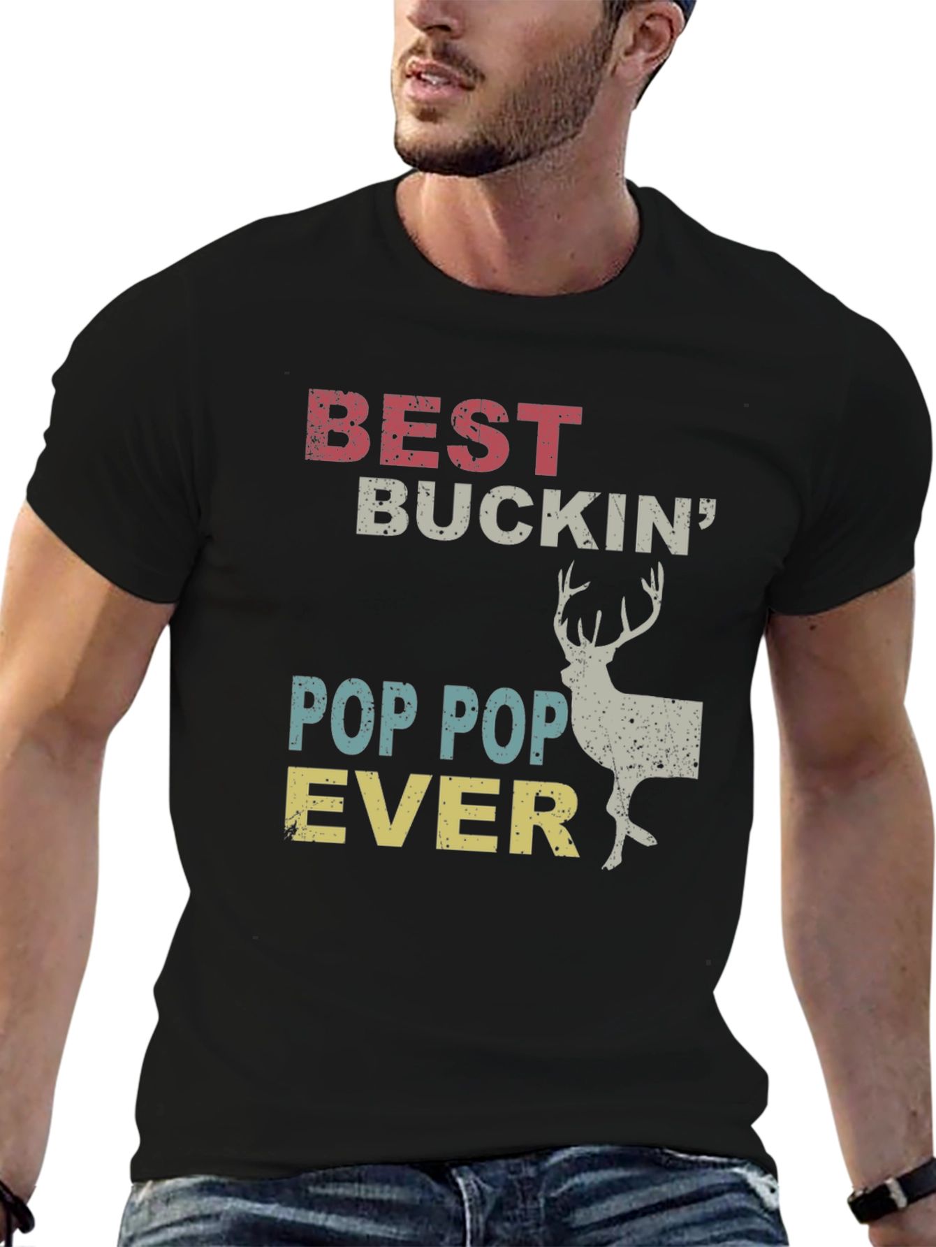Best Buckin Pop Pop Ever T-Shirt