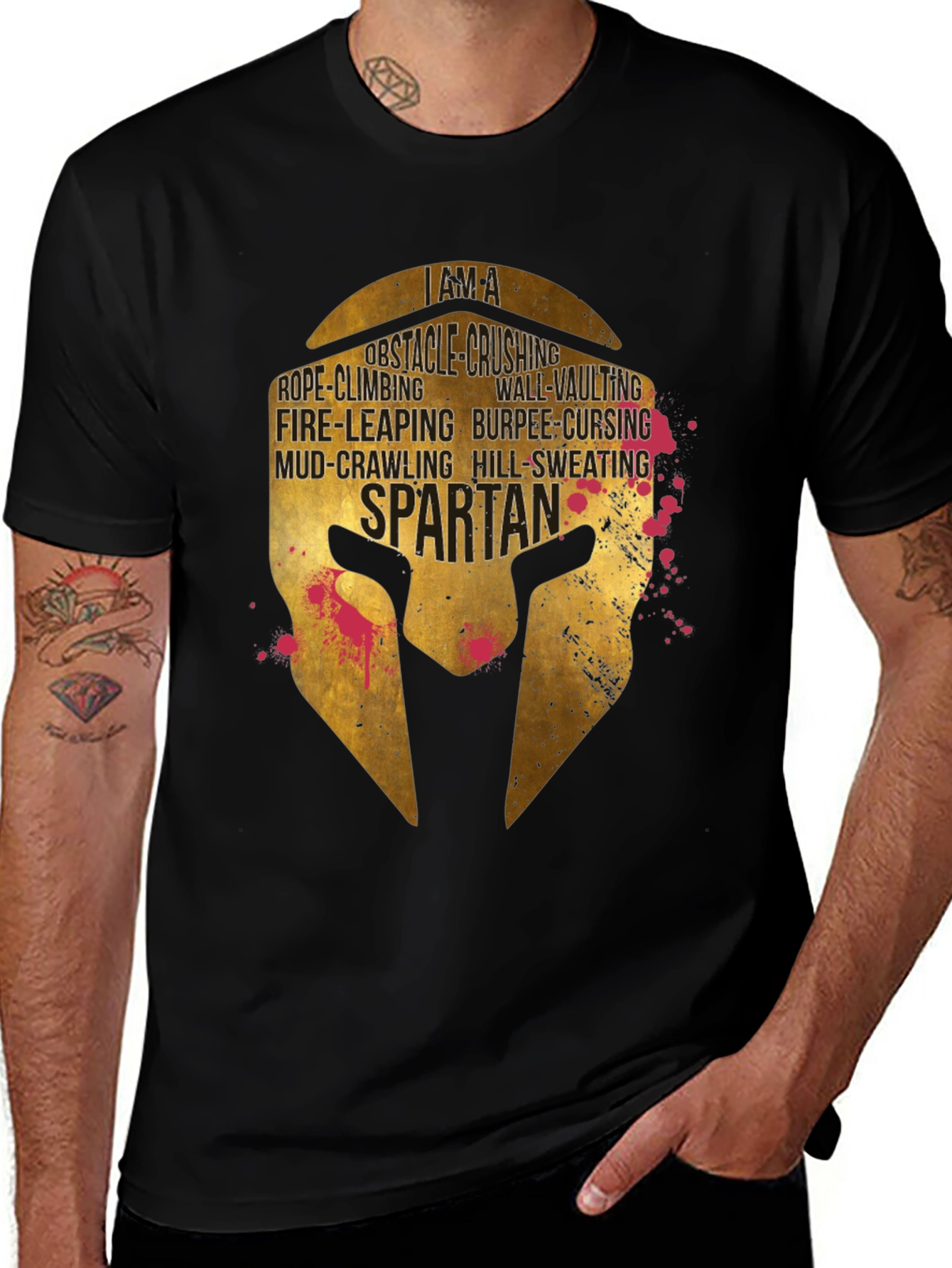 Spartan Obstacle Crushing T-Shirt
