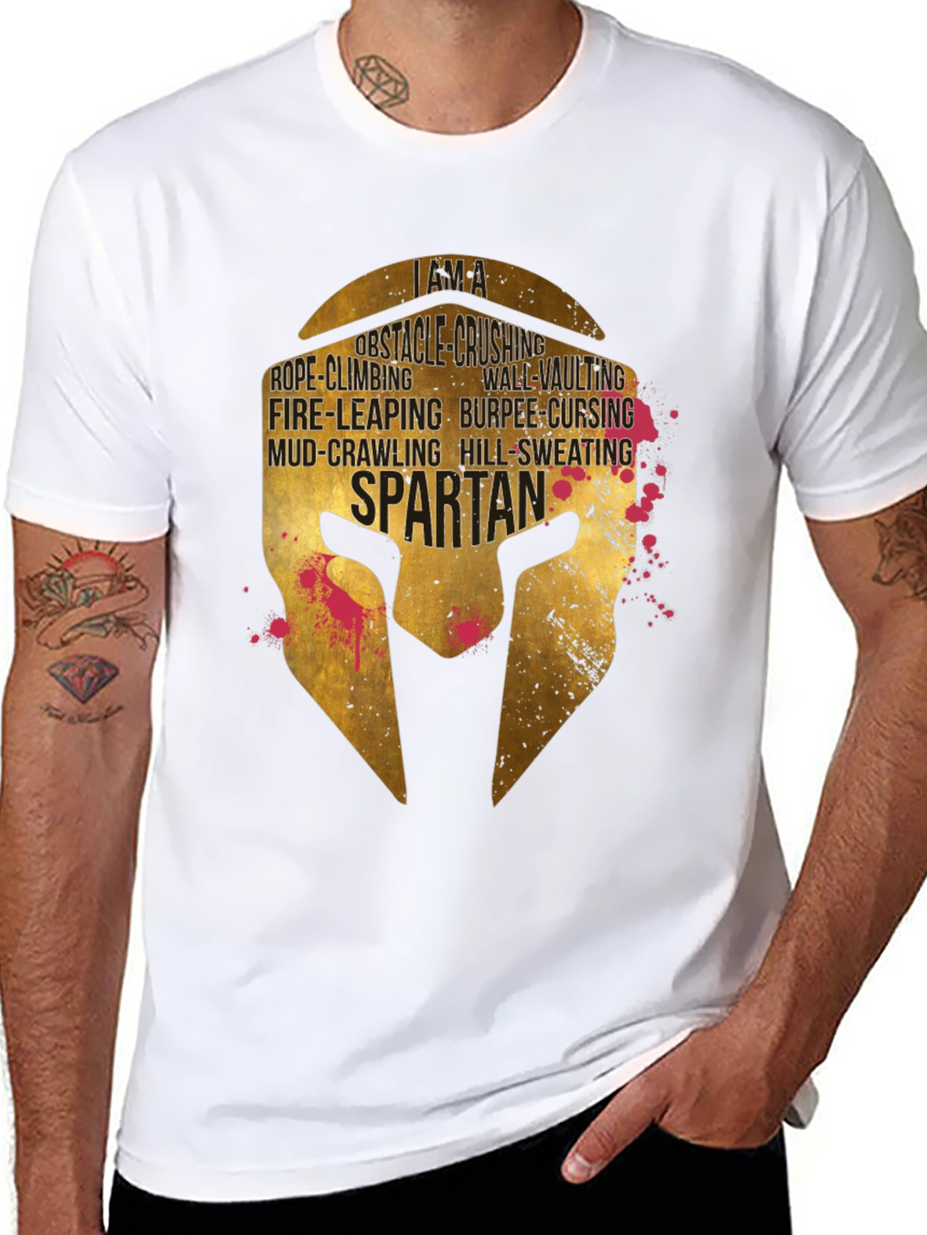 Spartan Obstacle Crushing T-Shirt