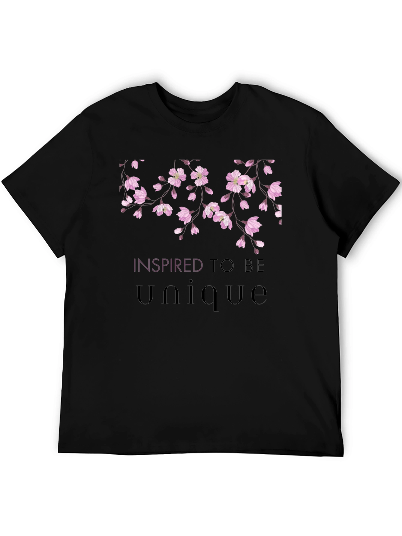 Unique Floral Graphic Tee
