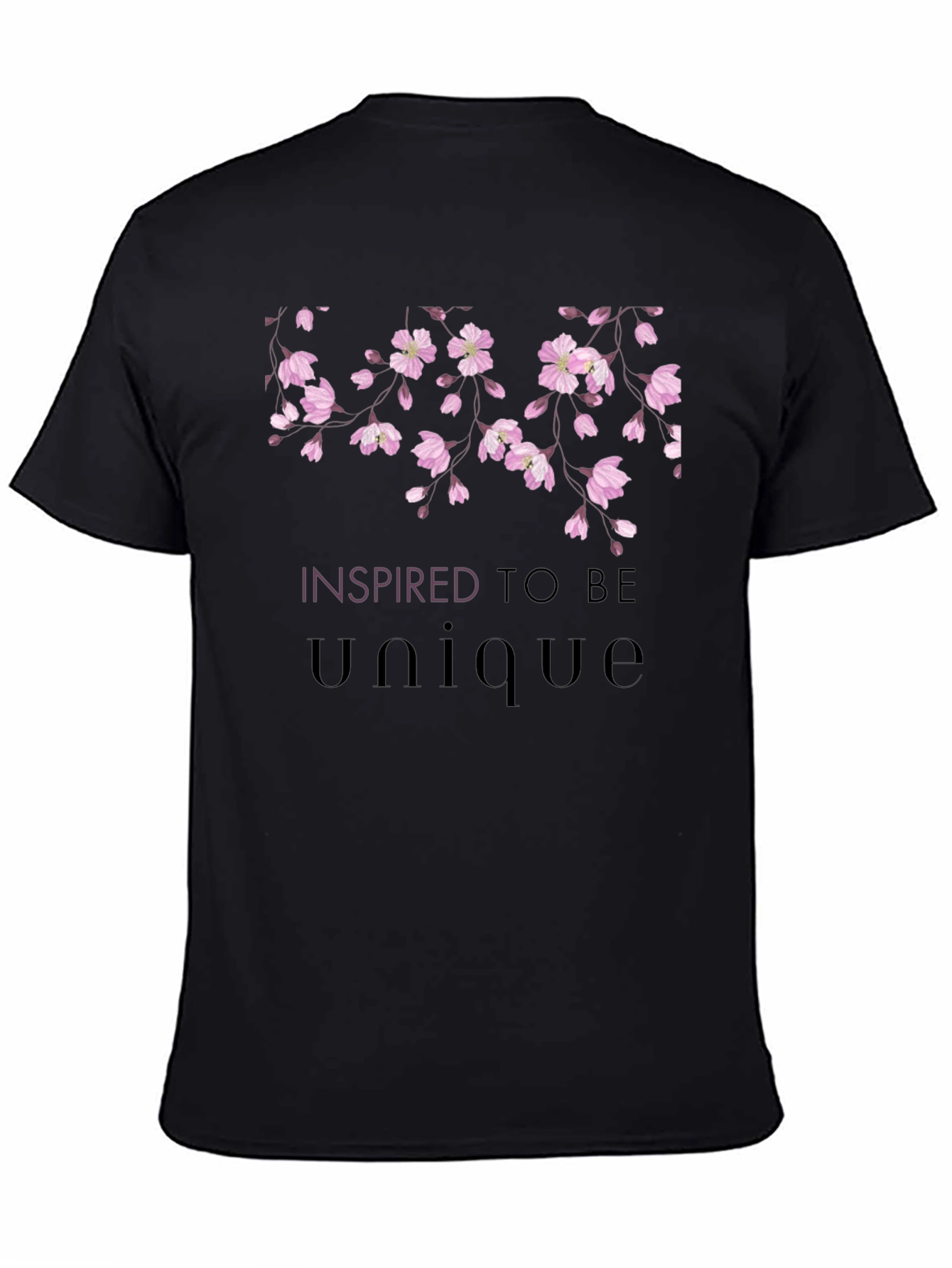 Unique Floral Graphic Tee