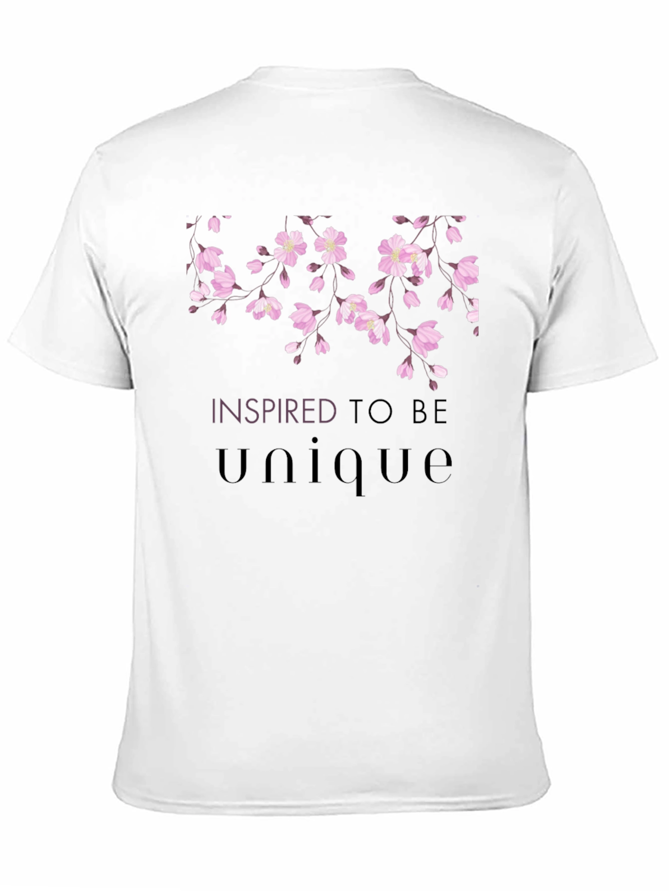 Unique Floral Graphic Tee